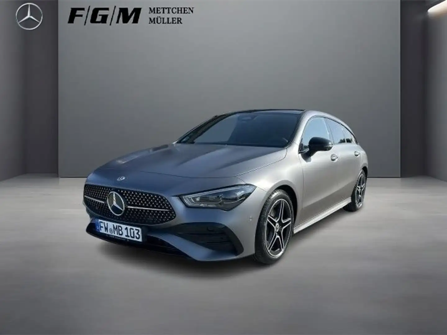 Mercedes-Benz CLA 180 SB KeyGo|MBeam|S-Dach|TWA|360|AHK|Night Grau - 1