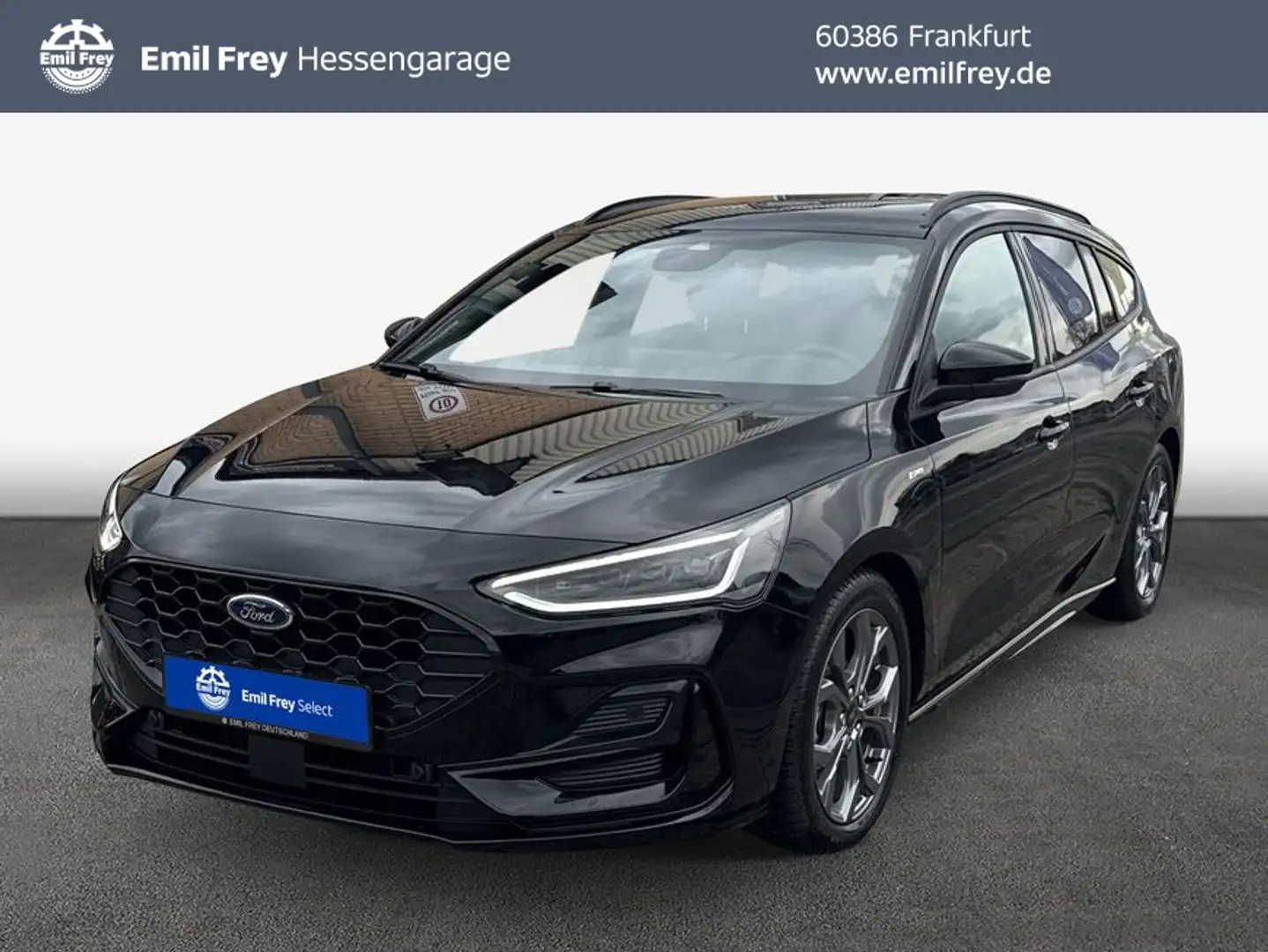 Ford Focus Turnier 1.0 EcoBoost Hybrid Aut. ST-LINE Schwarz - 1
