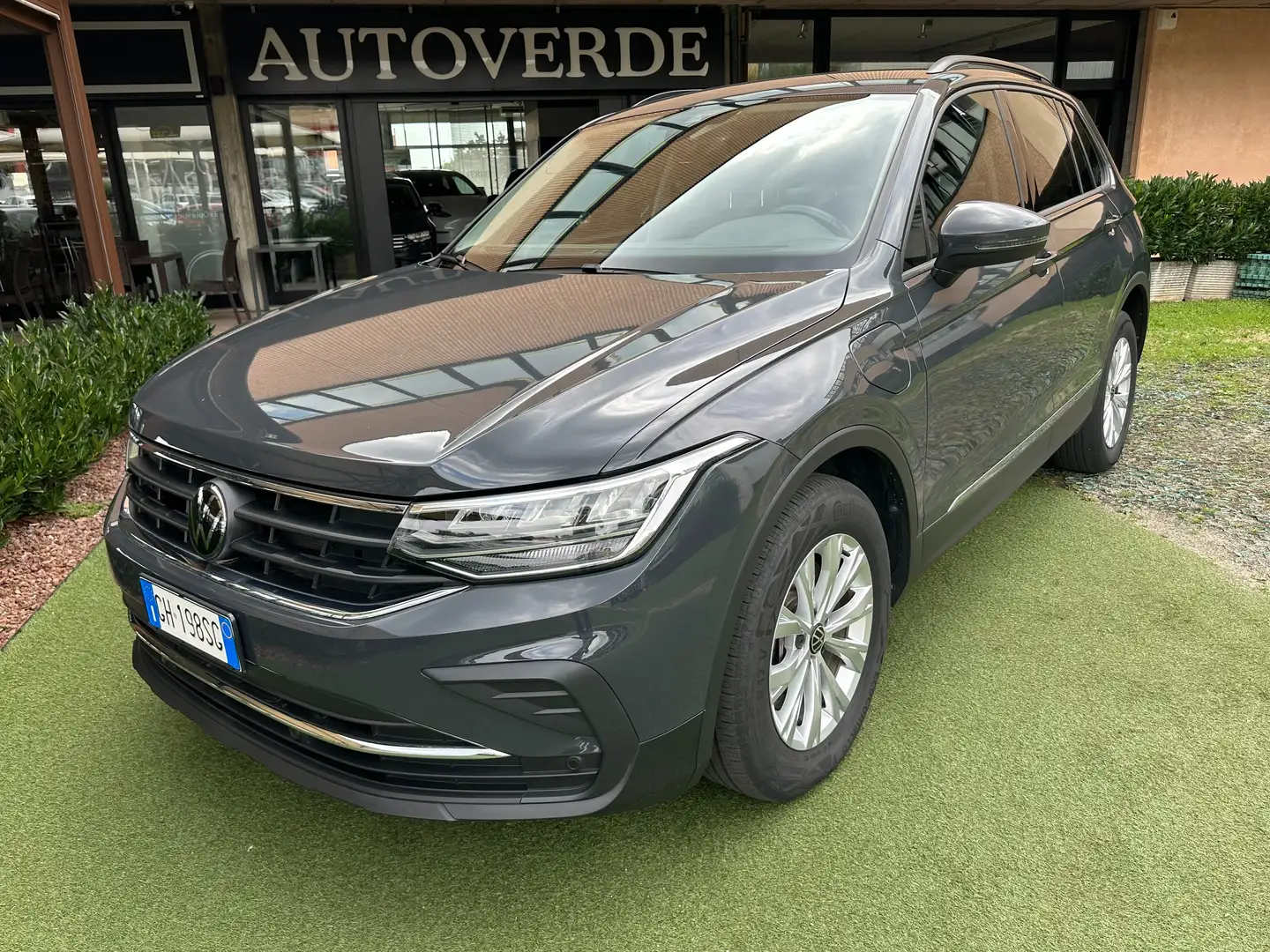 Volkswagen Tiguan 1.4 TSI EHybrid Life DSG 71000km UNIP. Service VW Grigio - 1