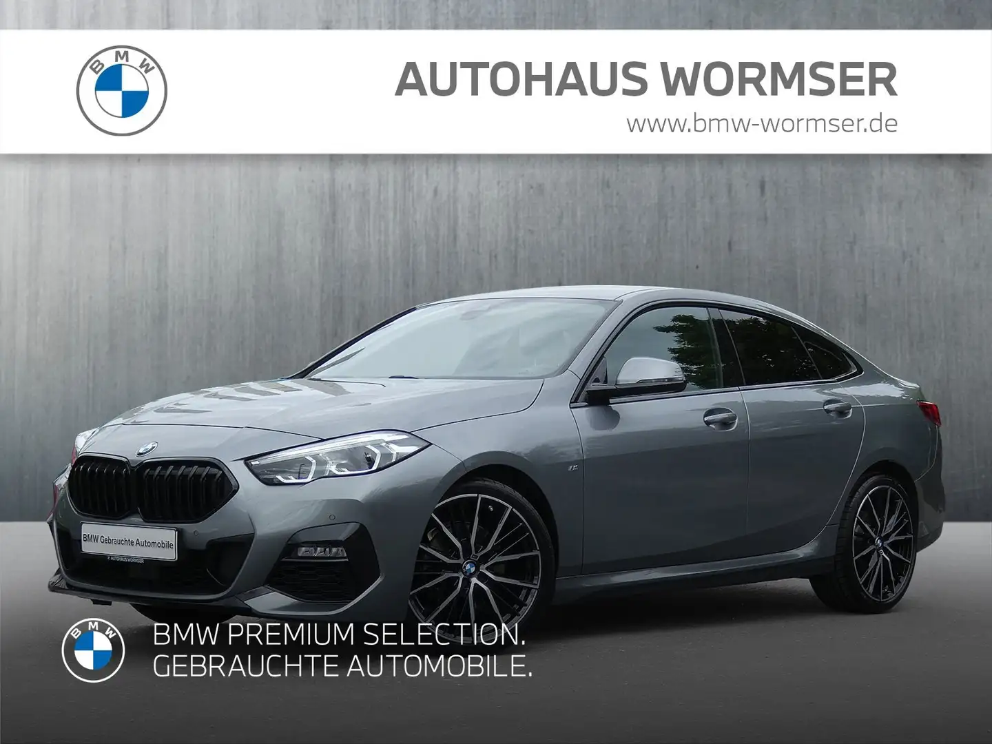 BMW 218 i Gran Coupé M Sport HiFi DAB WLAN Tempomat Grau - 1