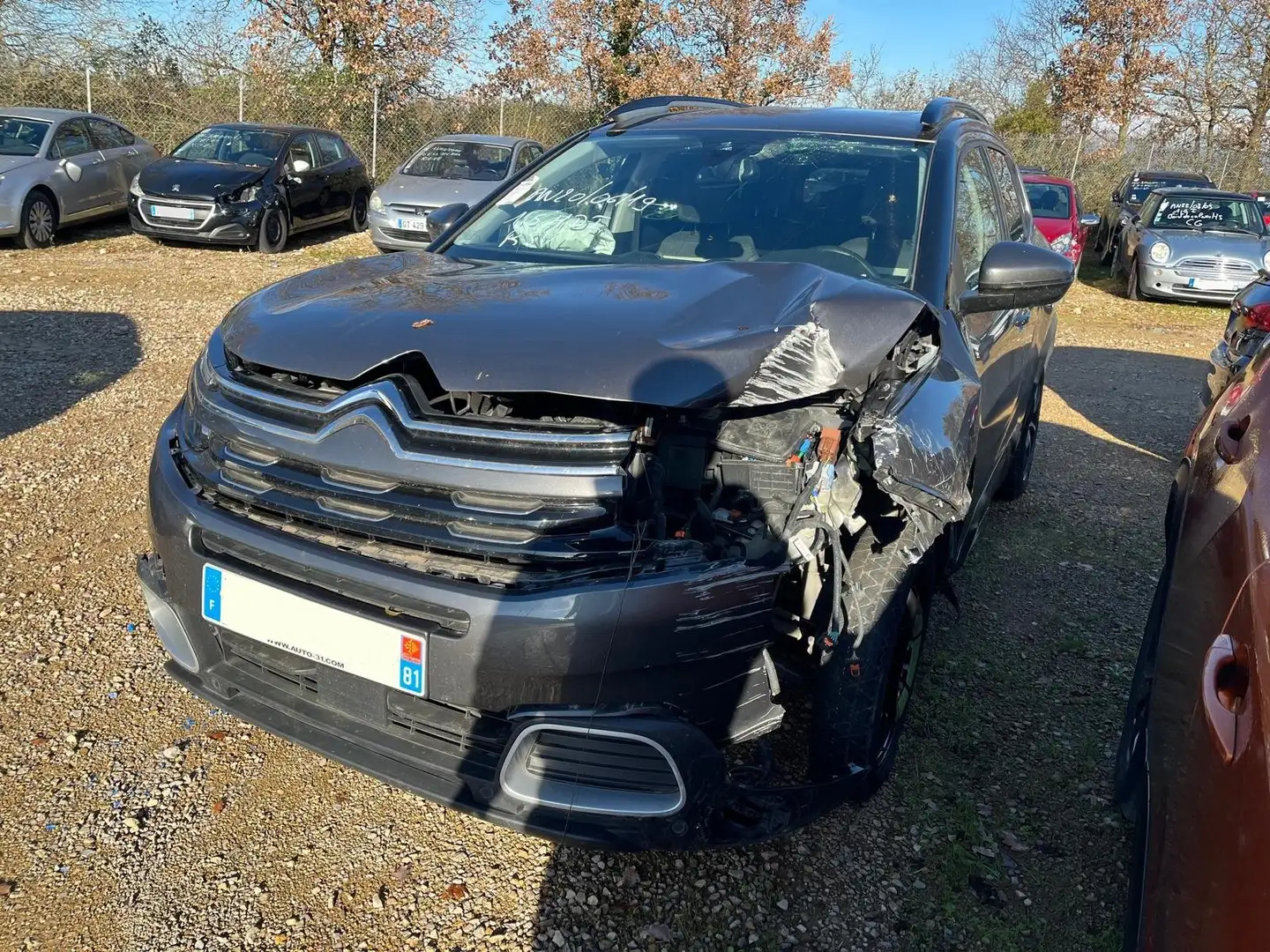 Citroen C5 Aircross 1.5 BlueHDi 130 EAT8 Shine / FH865 64611 Gris - 2