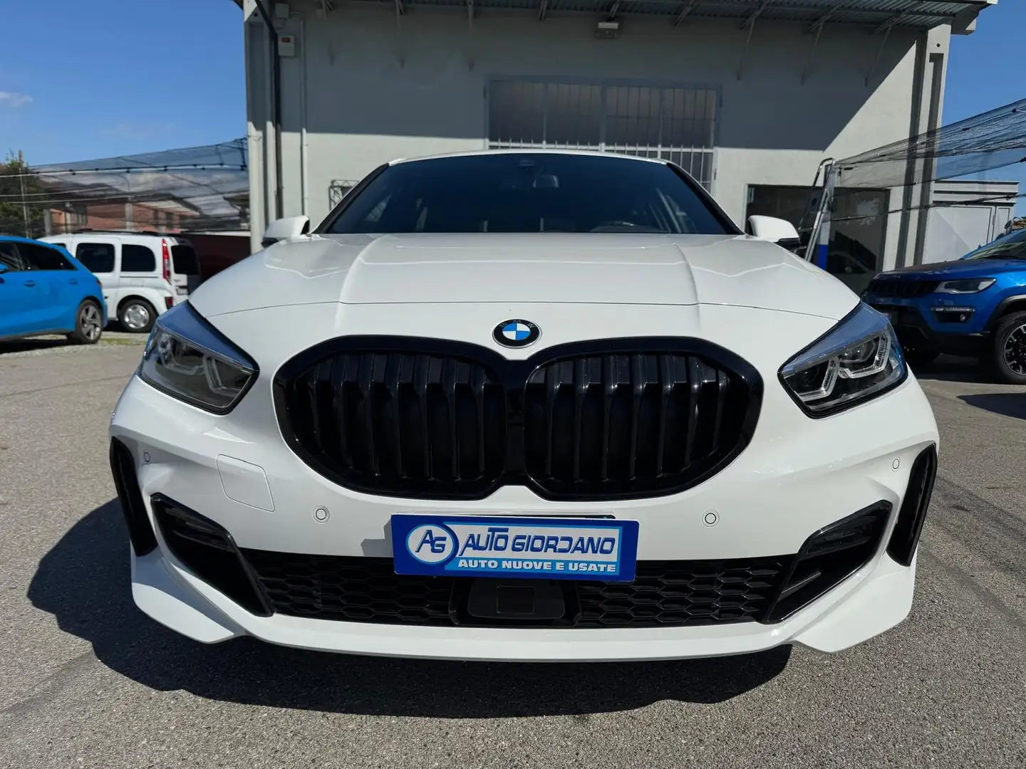 BMW 118 M-SPORT AUTO BLACK PACK LINE Bianco - 2