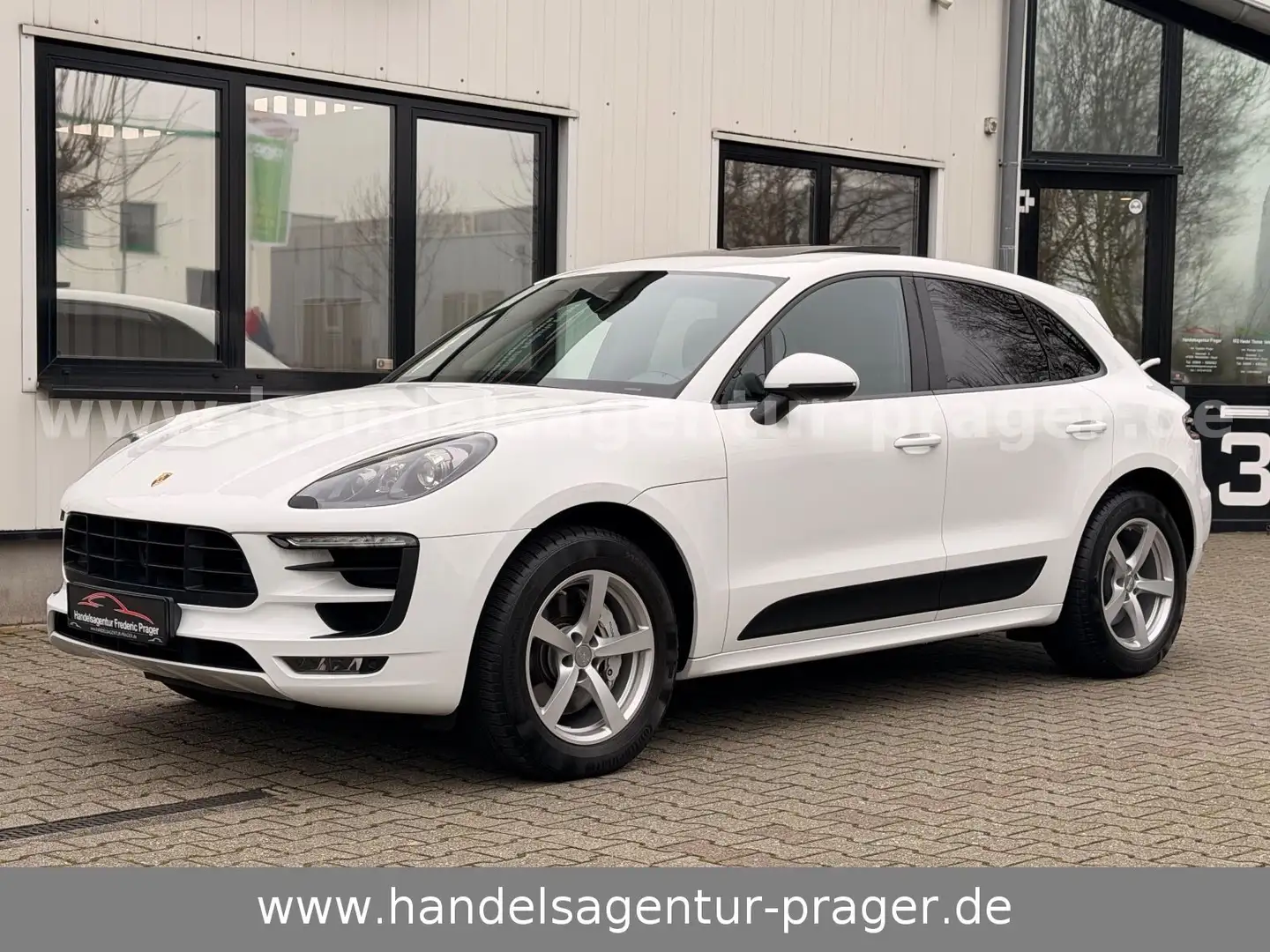 Porsche Macan S Diesel Sport Design 18Wege ACC Stdhzg Blanc - 1