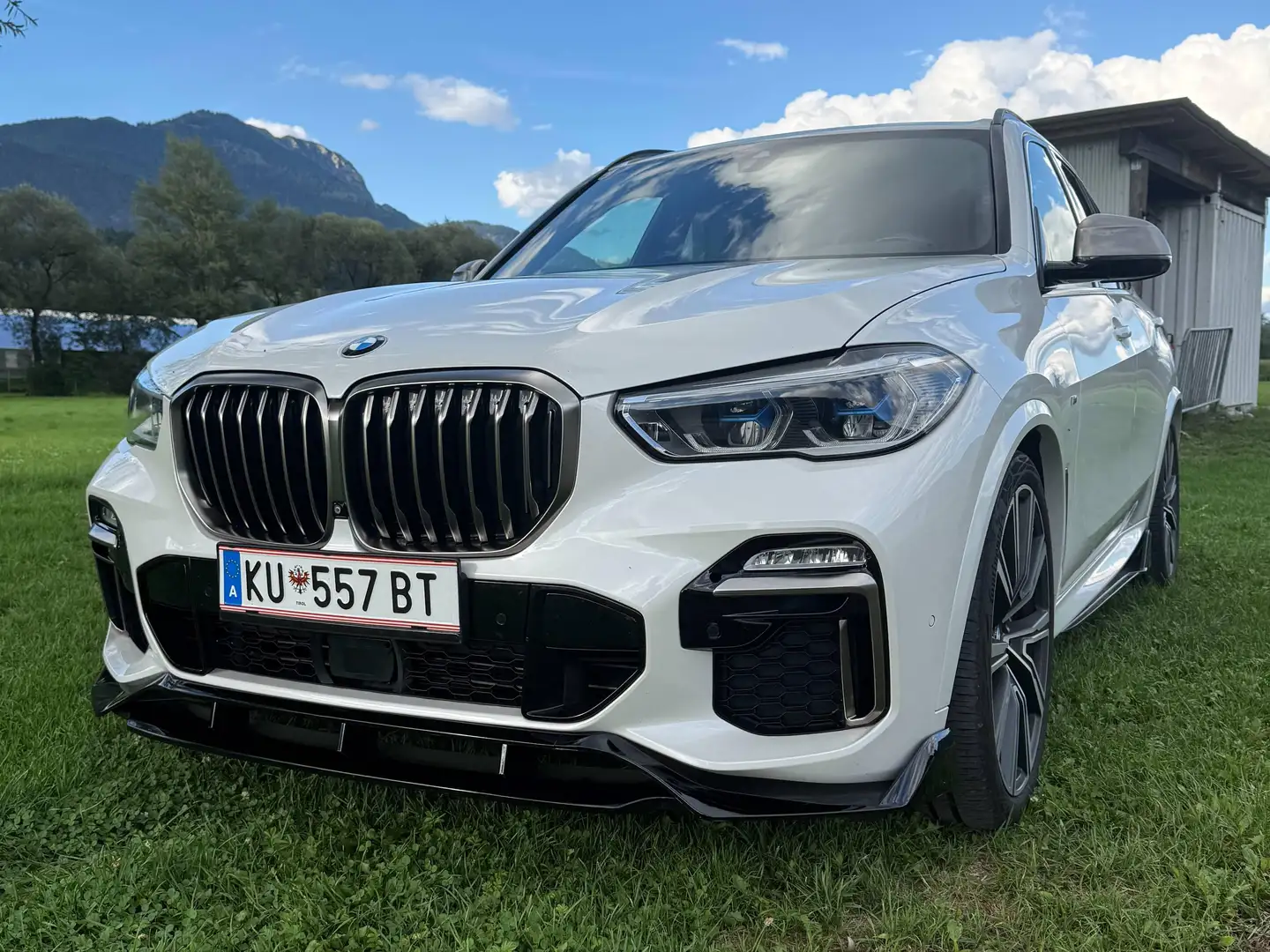 BMW X5 M50D Weiß - 2
