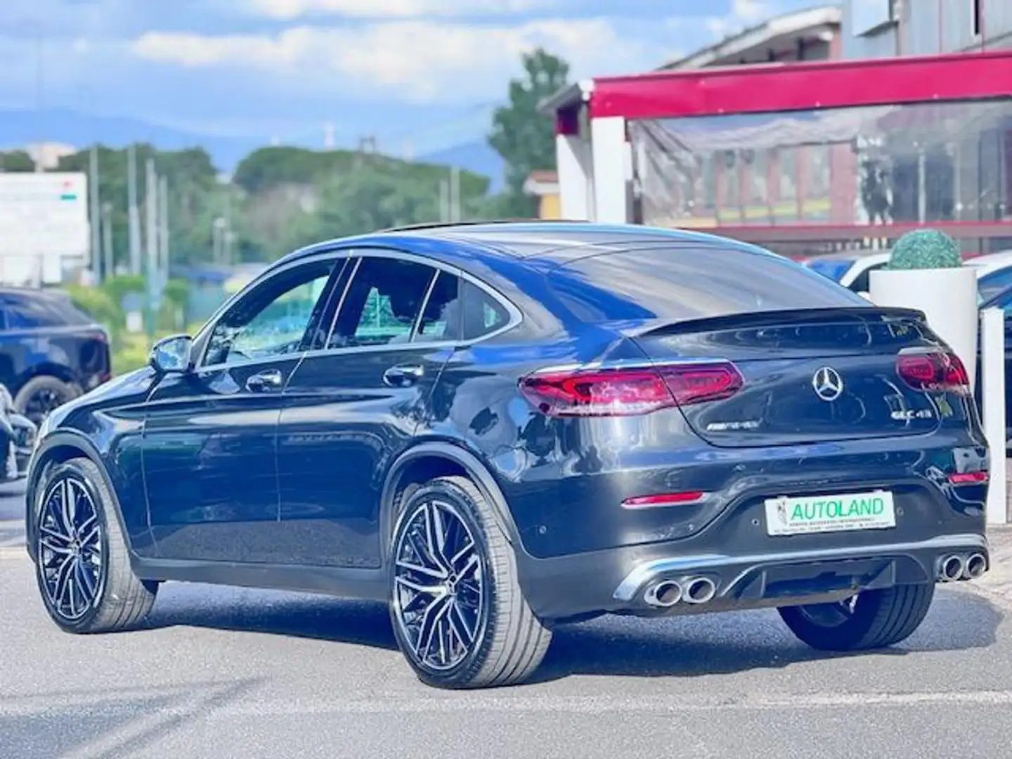 Mercedes-Benz GLC 43 AMG 4Matic Coupé Uniprò Full Iva esposta Gris - 2