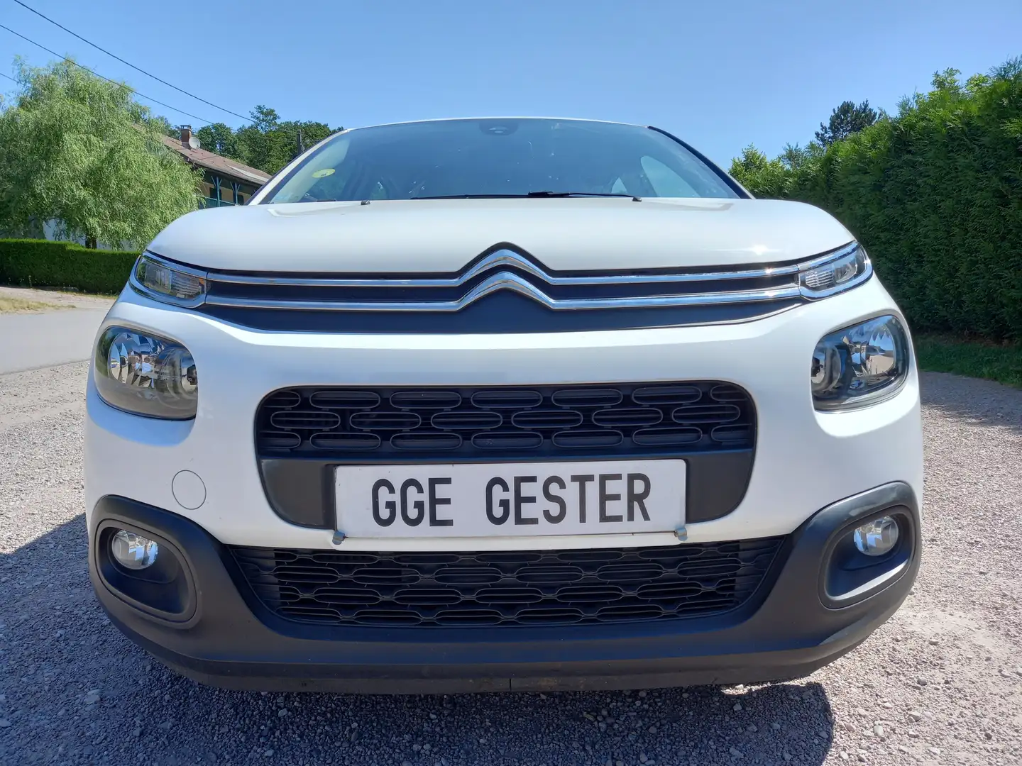 Citroen C3 STE 1.5 BLUEHDI 100 FEEL NAV GPS 2 PLACES 44845 KM Blanc - 2