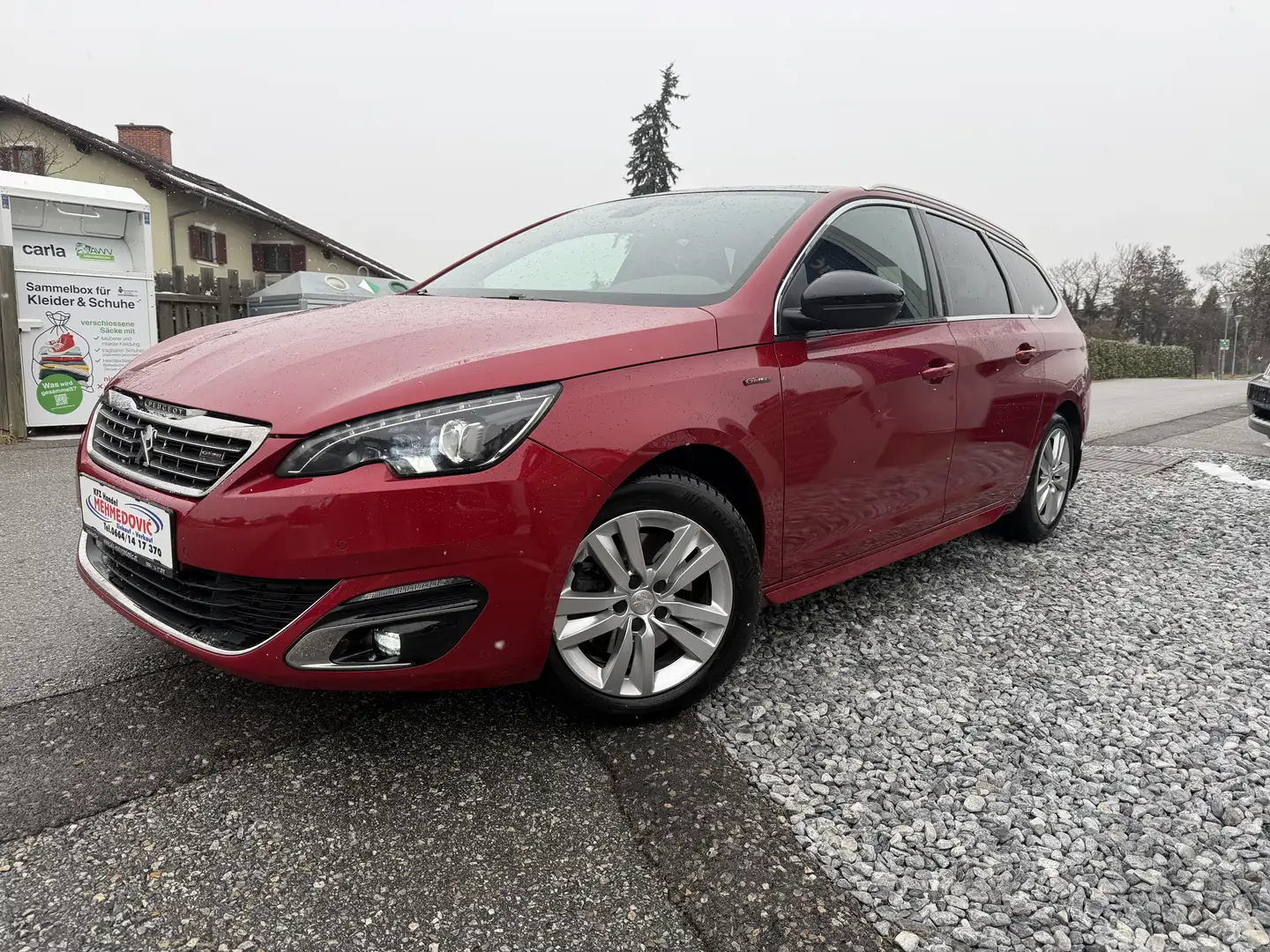 Peugeot 308 SW 2,0 BlueHDi 150 S&S GT Line Aut. Rouge - 1