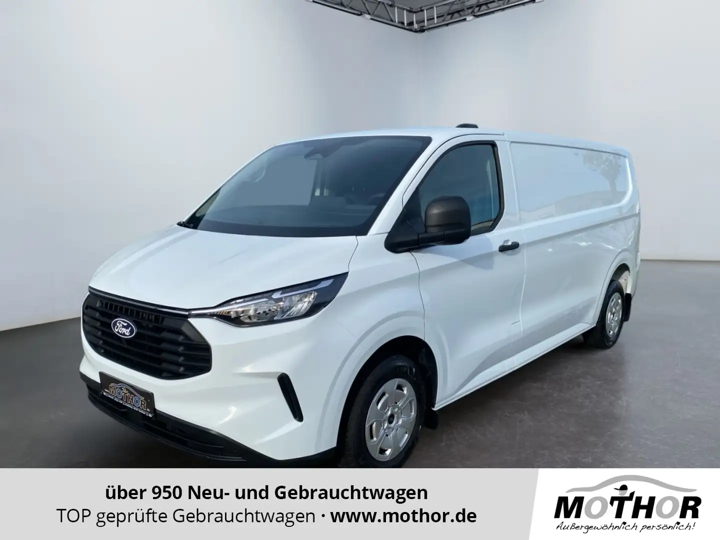 Ford Transit Custom Kasten 2.0 EcoBlue 320 L2 PDC Blanc - 1