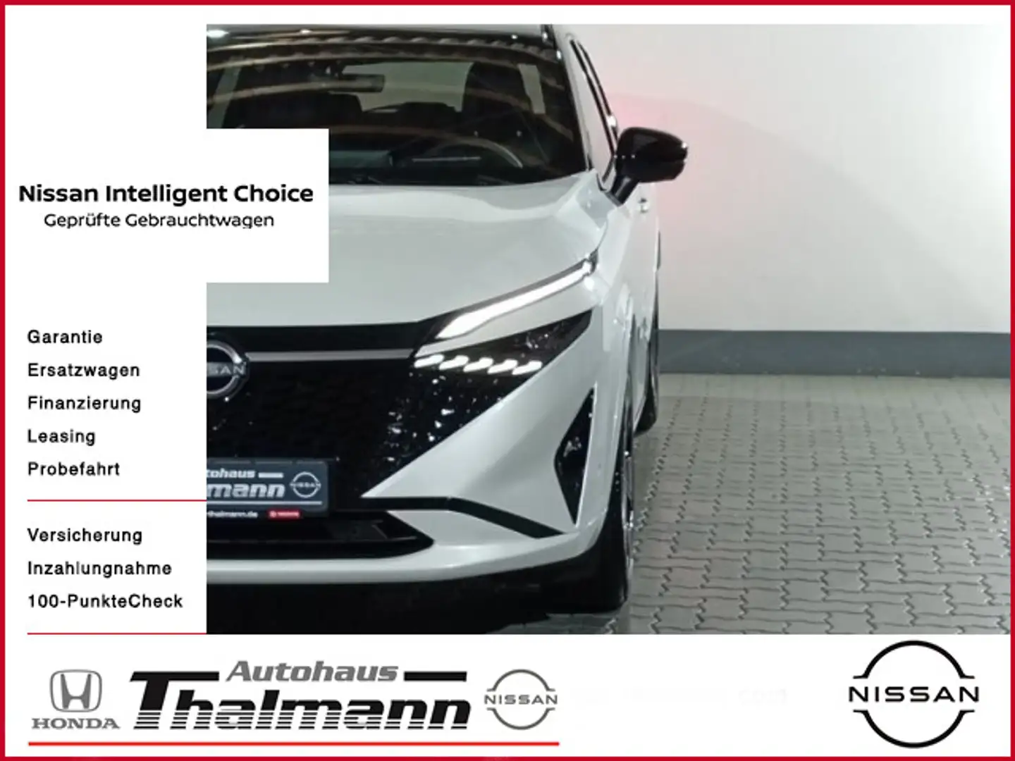 Nissan Qashqai 1.5 VC-T e-Power N-Design Komfort Paket Weiß - 1