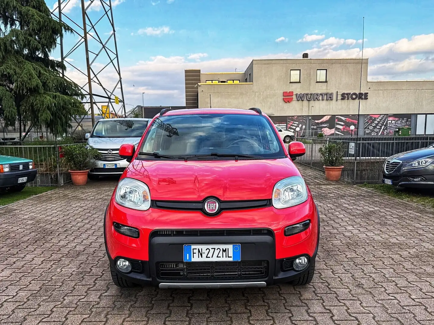 Fiat Panda 1.3 MJT 80 CV S&S 4x4 OK NEOPATENTATI Rosso - 2