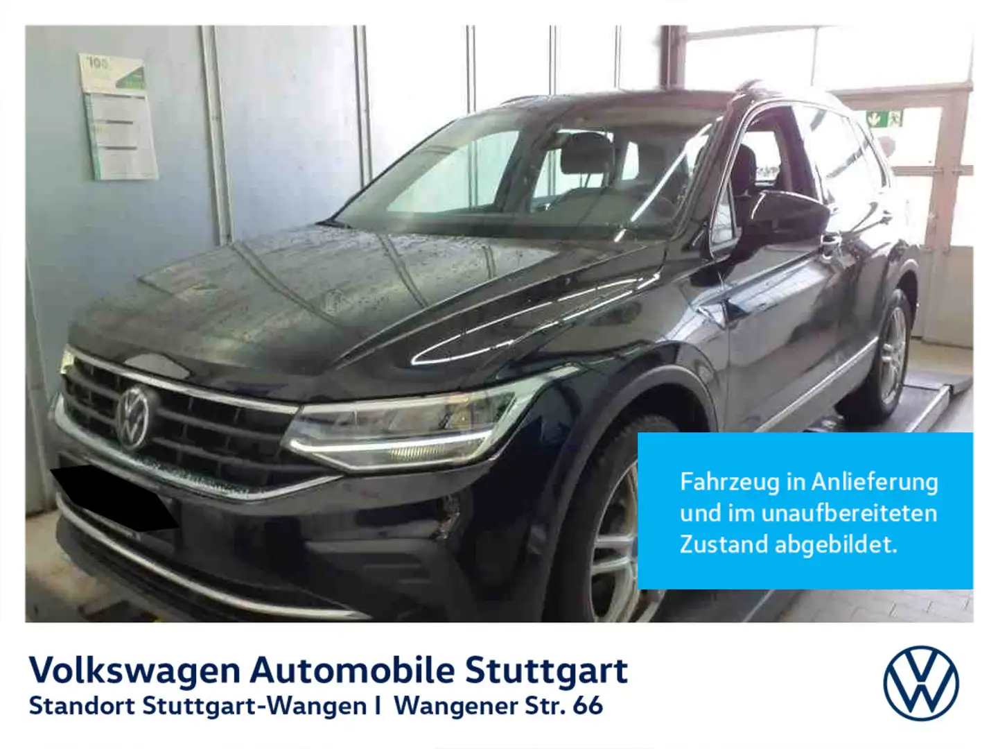 Volkswagen Tiguan Life 2.0 TDI DSG Navi Kamera AHK ACC LED Schwarz - 1