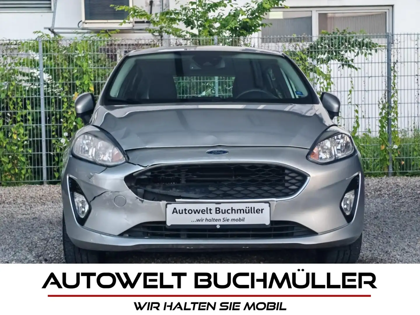 Ford Fiesta 1.5 TDCI,NAVI,KLIMA,SHZ,TEMPO !!UNFALL!! Klima Plateado - 1