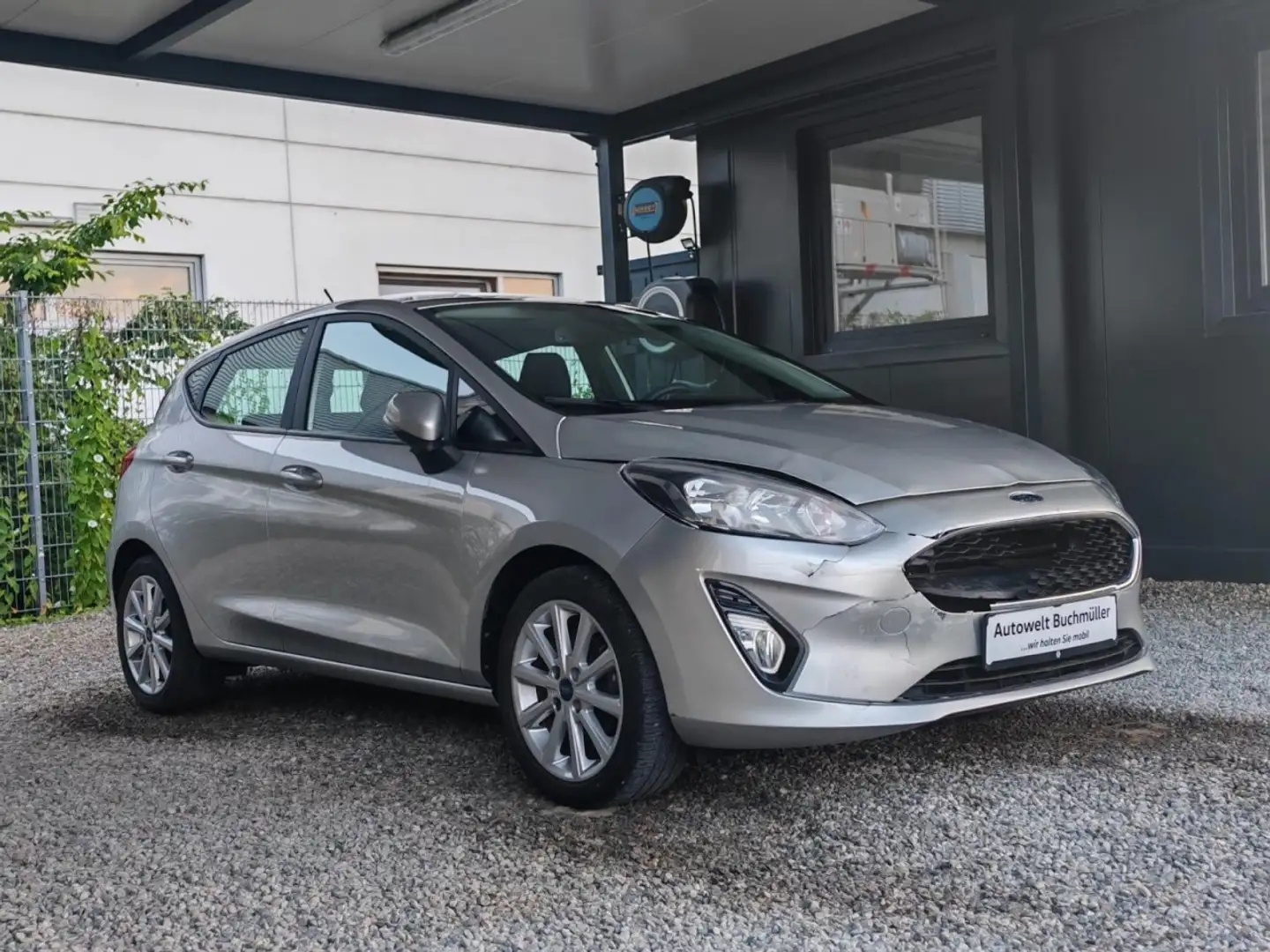Ford Fiesta 1.5 TDCI,NAVI,KLIMA,SHZ,TEMPO !!UNFALL!! Klima Plateado - 2