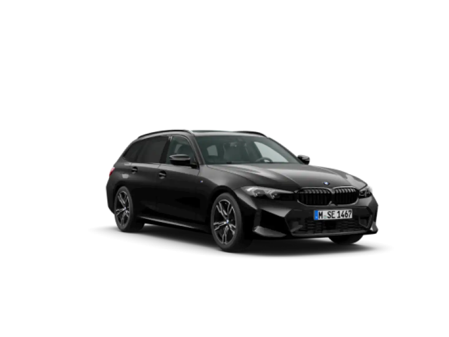 BMW 318 M-Sportpakket Zwart - 1