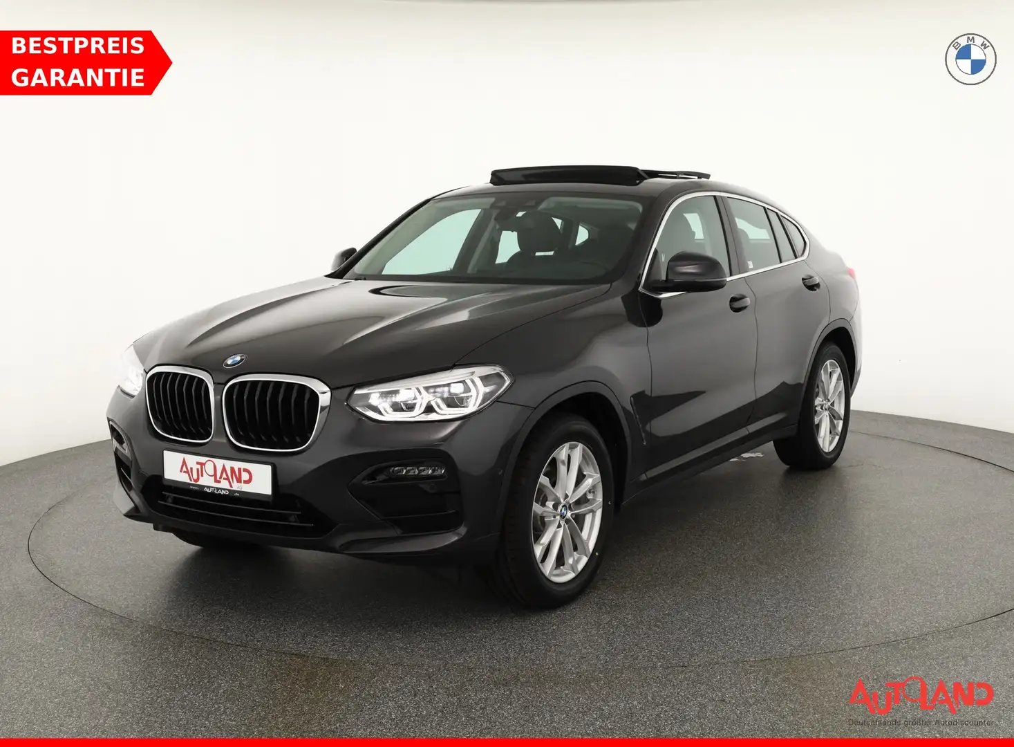 BMW X4 20d xDrive LED Navi Panorama Head-Up AHK DAB Grau - 1