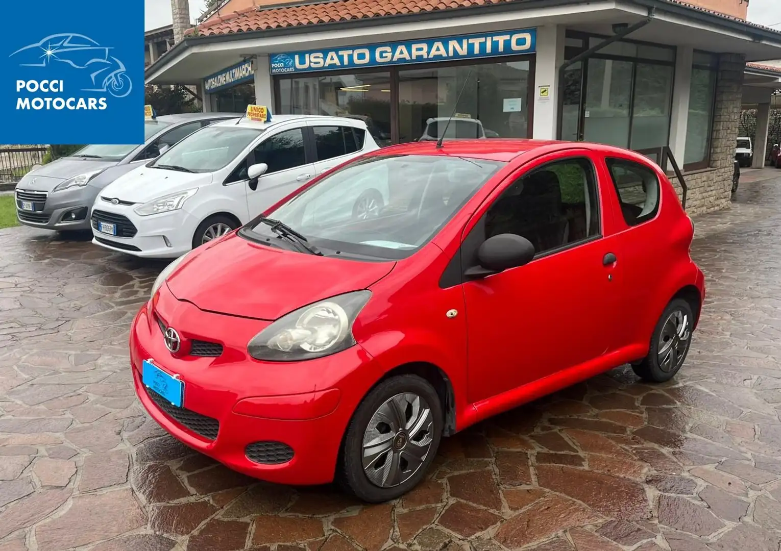 Toyota Aygo Aygo 3p 1.0 UNICO PROPRIETARIO - OK NEOPATENATI Rosso - 1