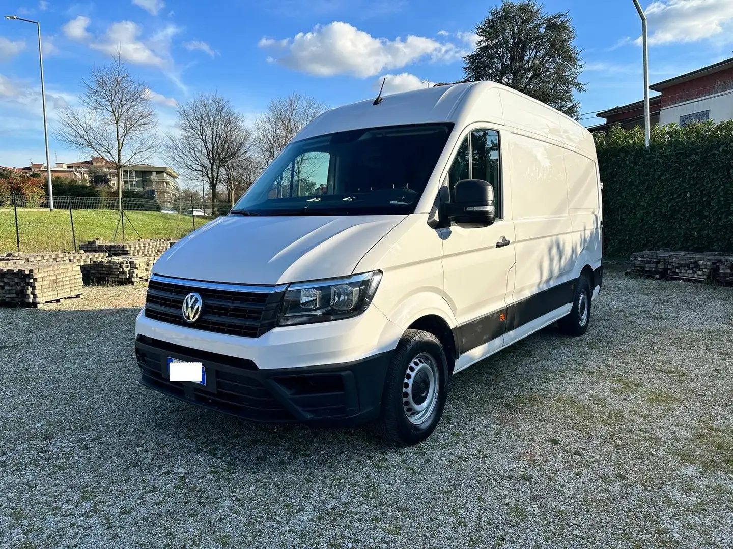 Volkswagen Crafter TETTO ALTO PASSO MEDIO !! Blanc - 1