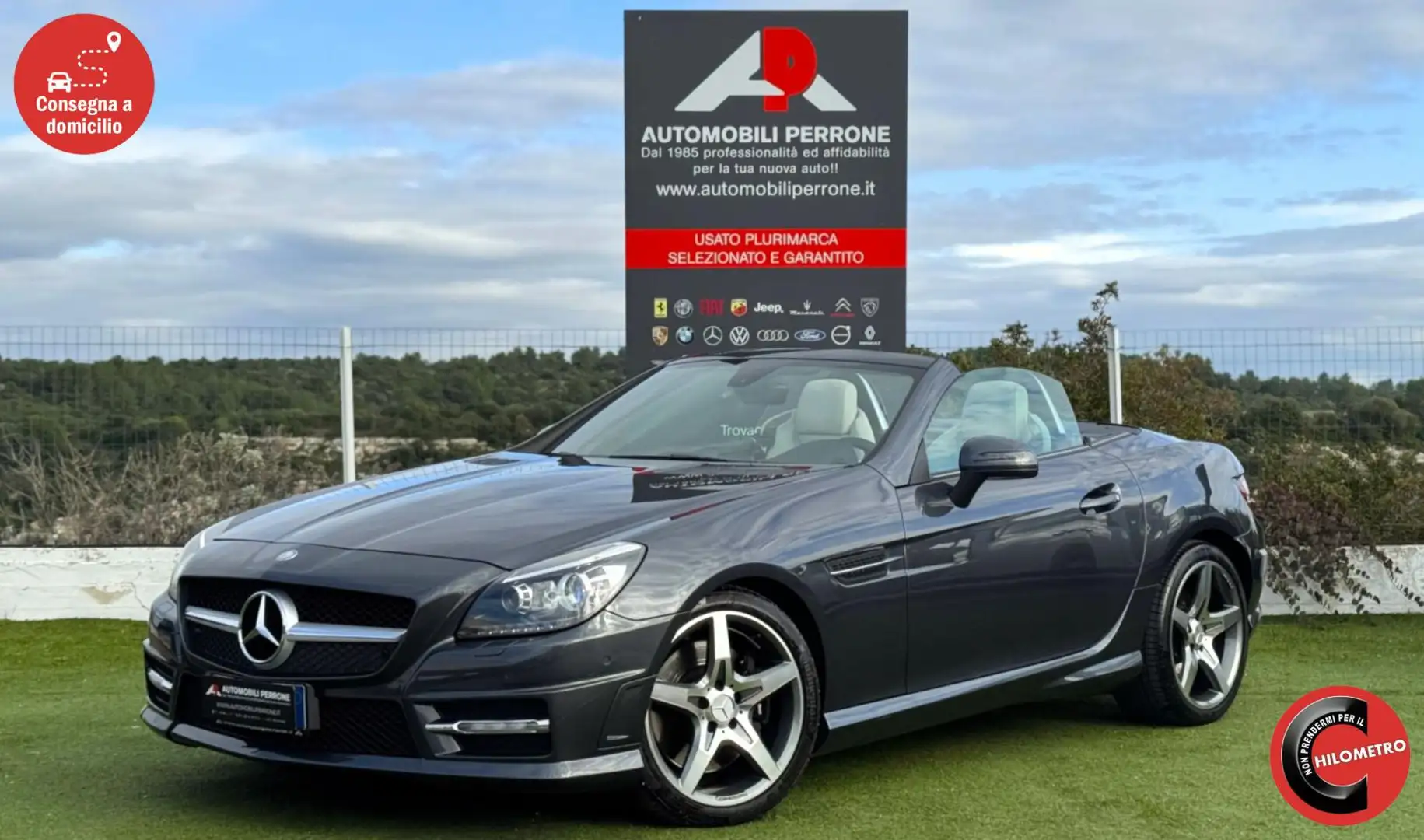Mercedes-Benz SLK 250 CDI Premium AMG Tetto Panorama/Pelle/Xeno Gris - 1