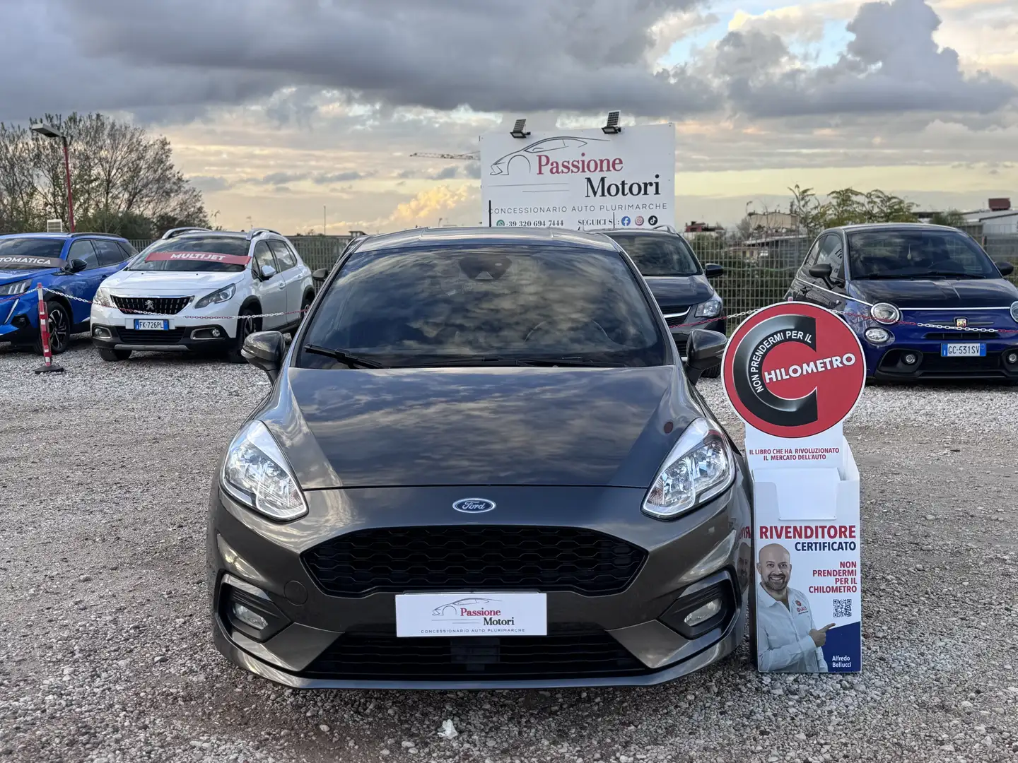 Ford Fiesta 5p 1.5 tdci ST-Line 85cv Gris - 2