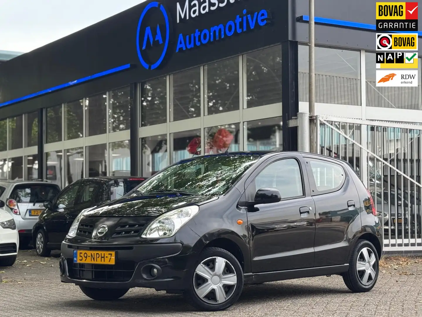 Nissan Pixo 1.0 Nieuwe banden Nieuwe APK Rijdt&schakelt goed Noir - 1