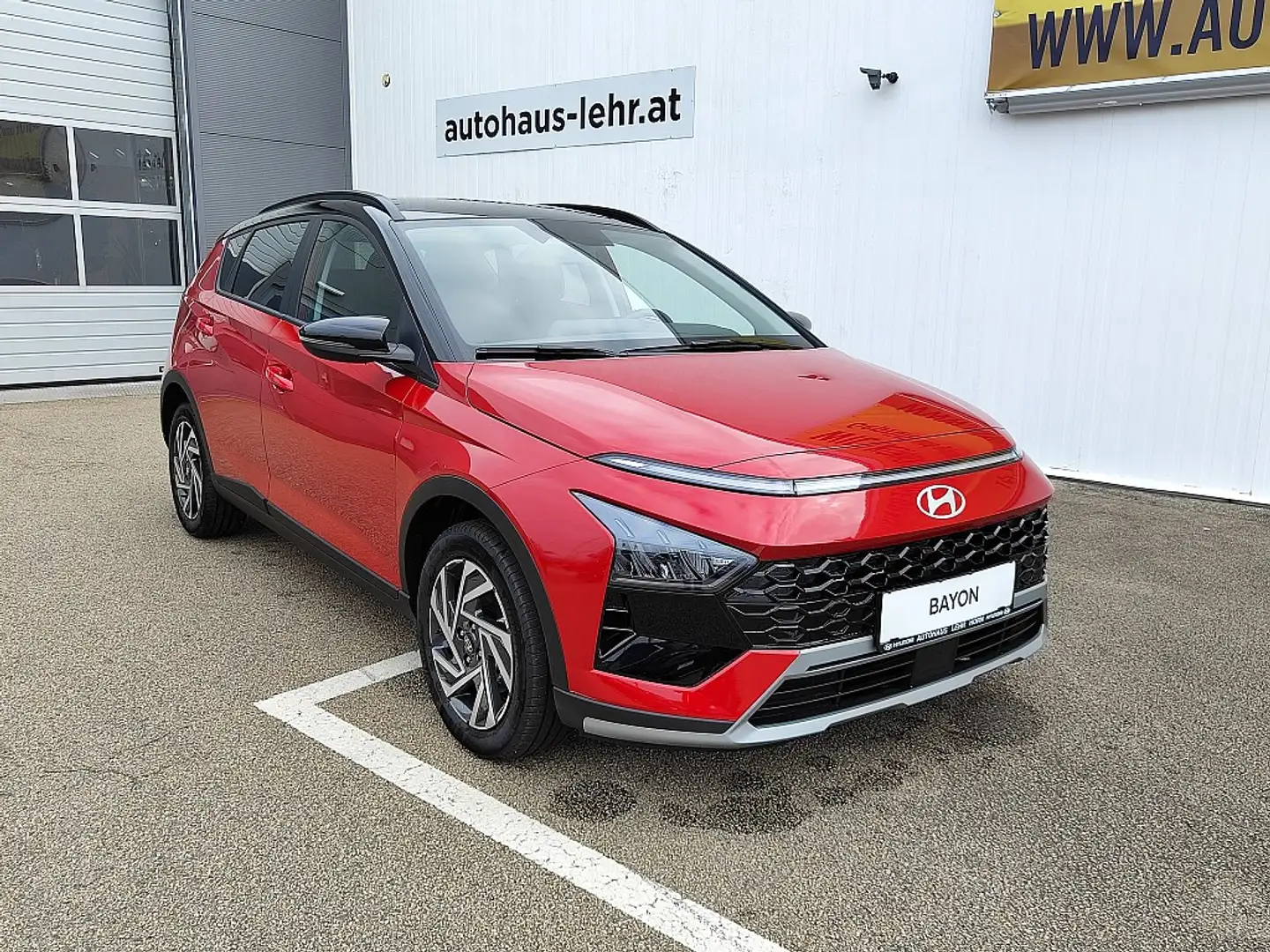 Hyundai BAYON Bayon 1,0 T-GDI GO PLUS // 19.490 bei Leasing, ... Rot - 2