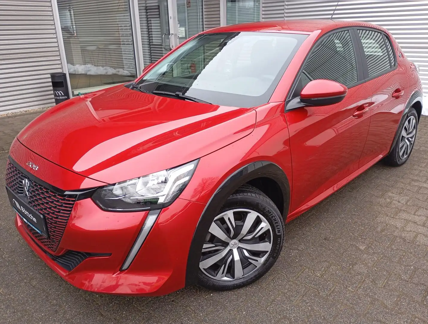 Peugeot 208 e- Active, Klima,BC,LED,USB,Multifunktionslenkrad Rot - 2