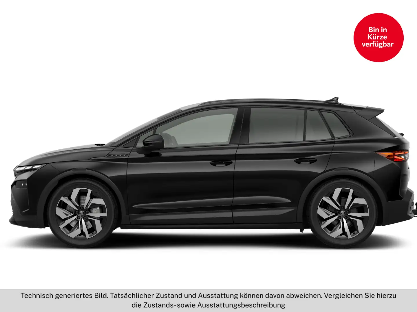 Skoda Elroq Sportline 85 Schwarz - 2