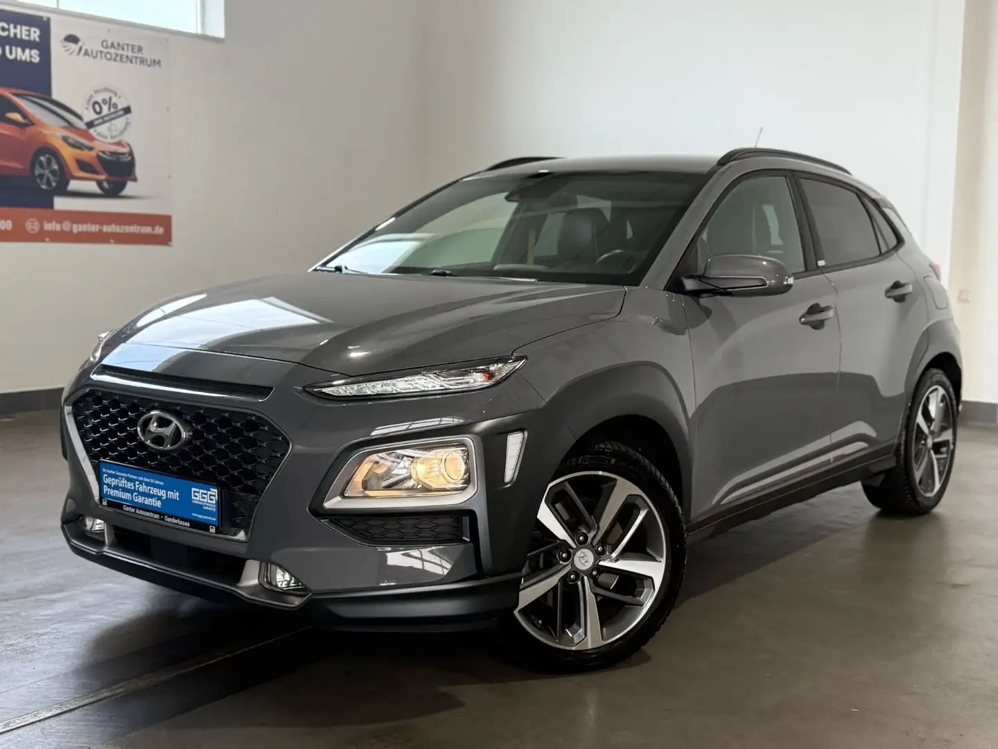 Hyundai KONA Style 2WD AHK+RFK+GRA+KEYLESS Grau - 1