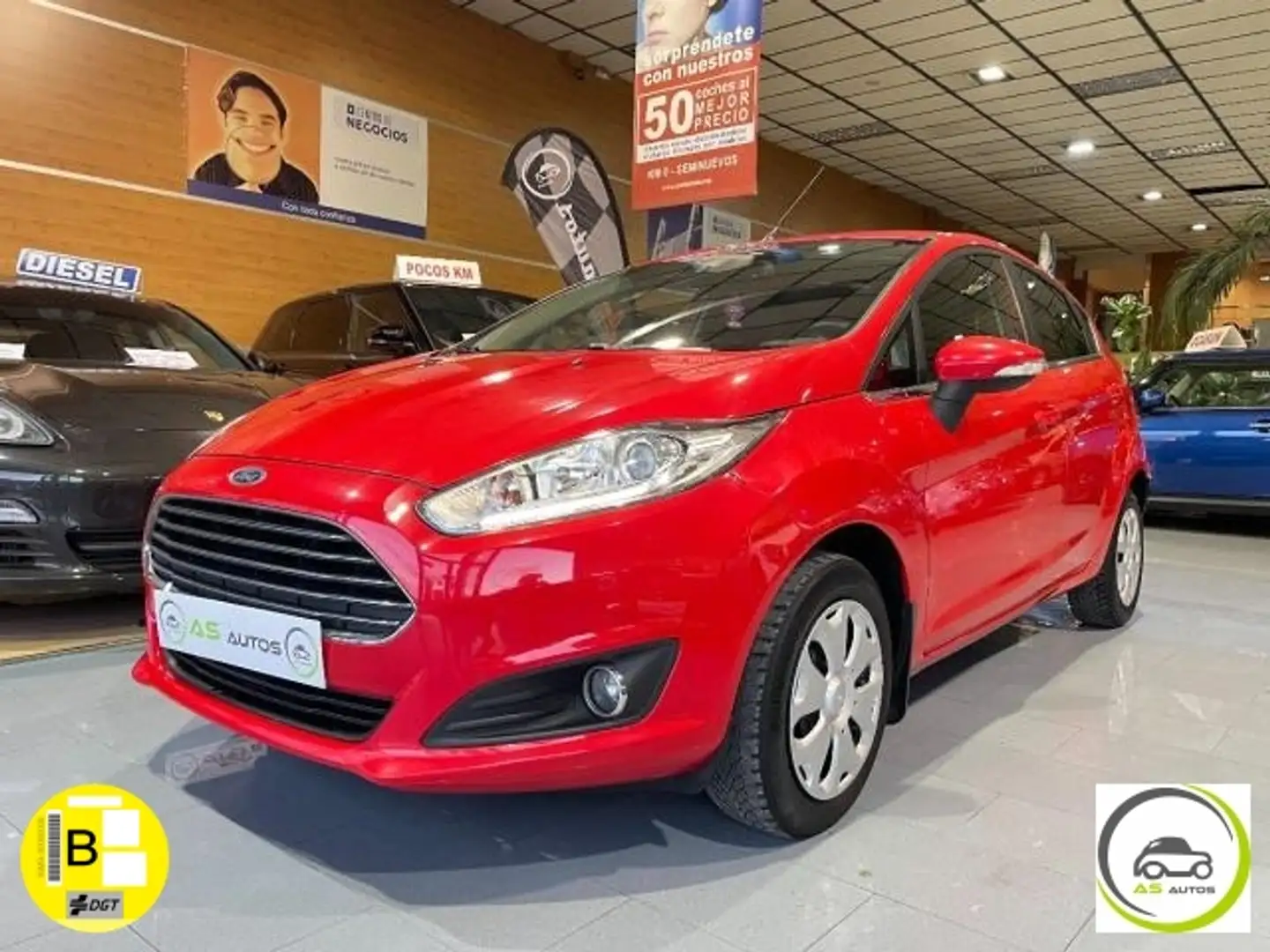 Ford Fiesta 1.5 TDCi Titanium Rojo - 1