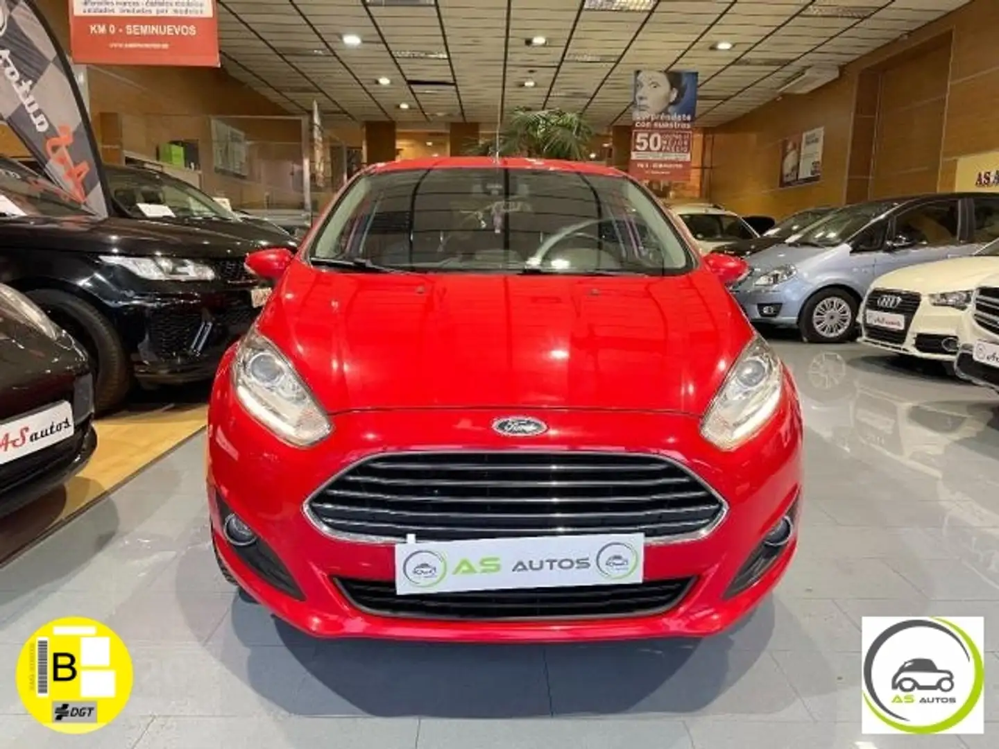 Ford Fiesta 1.5 TDCi Titanium Rojo - 2