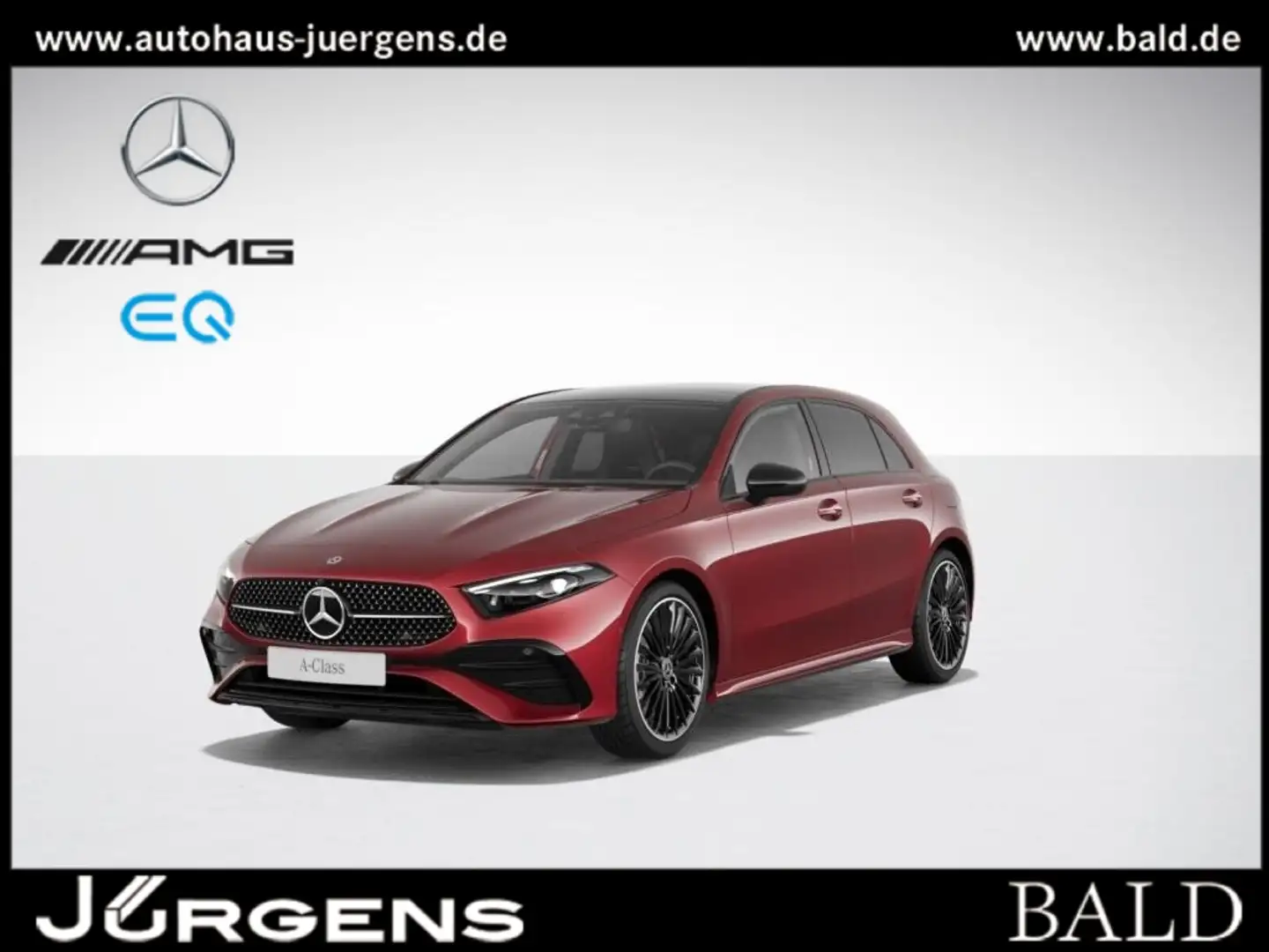 Mercedes-Benz A 250 e AMG-Sport/MLB/Pano/AHK/HUD/Distr/Night Rot - 1