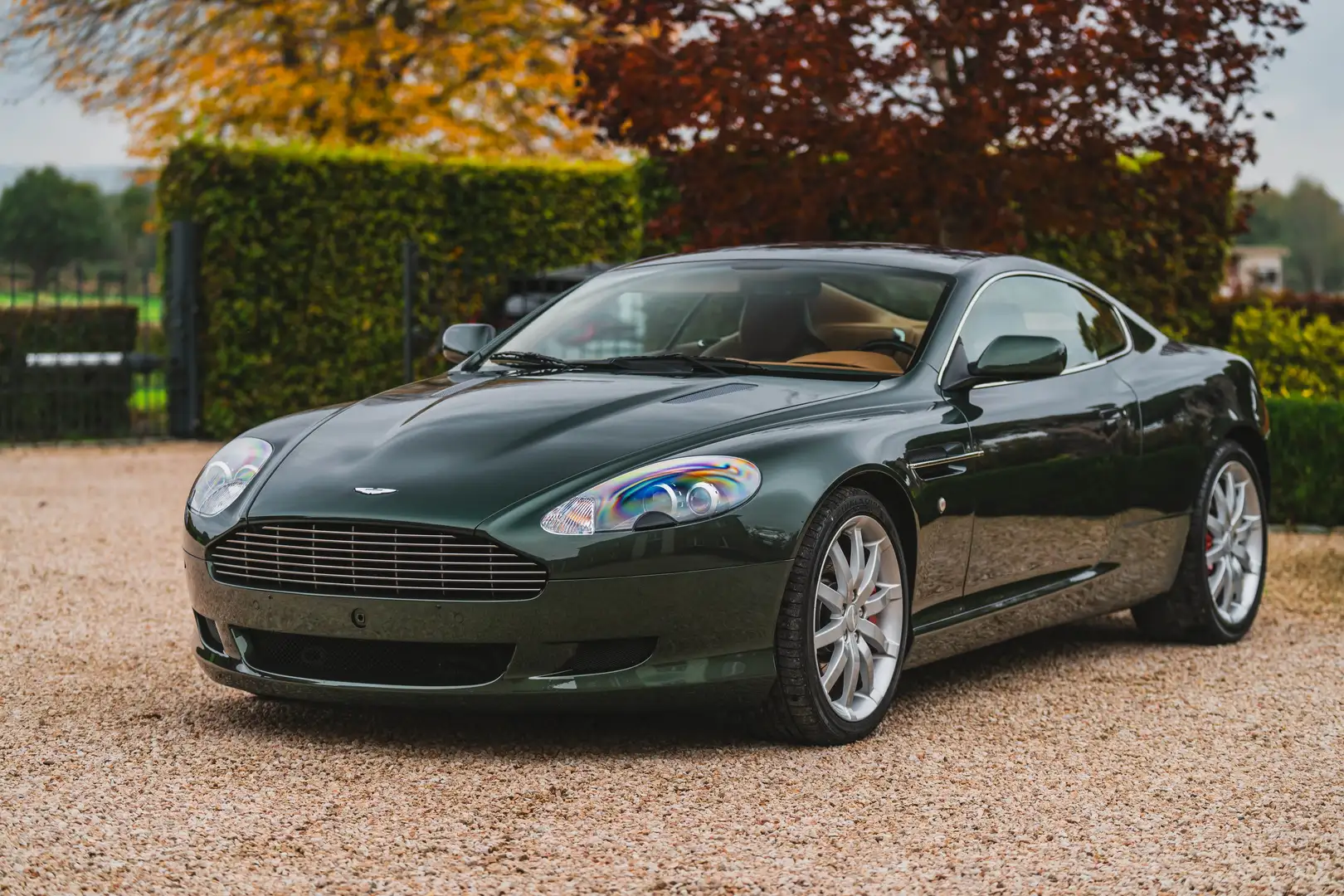 Aston Martin DB9 5.9i V12 * BOITE MANUELLE * Très rare Vert - 1