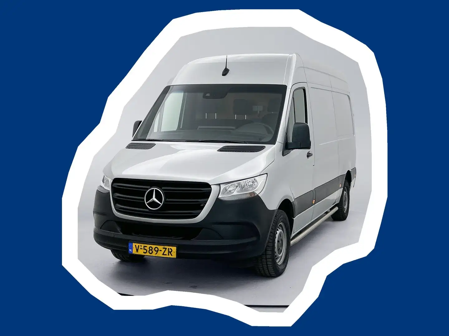 Mercedes-Benz Sprinter 314 2.2 CDI L2H2 Navigatie Inrichting Betimmering Zilver - 1