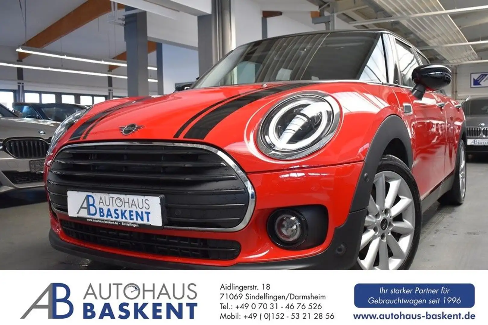 MINI Cooper Clubman Classic Trim*LEDER*LED*SHZ*PDC* Rojo - 1