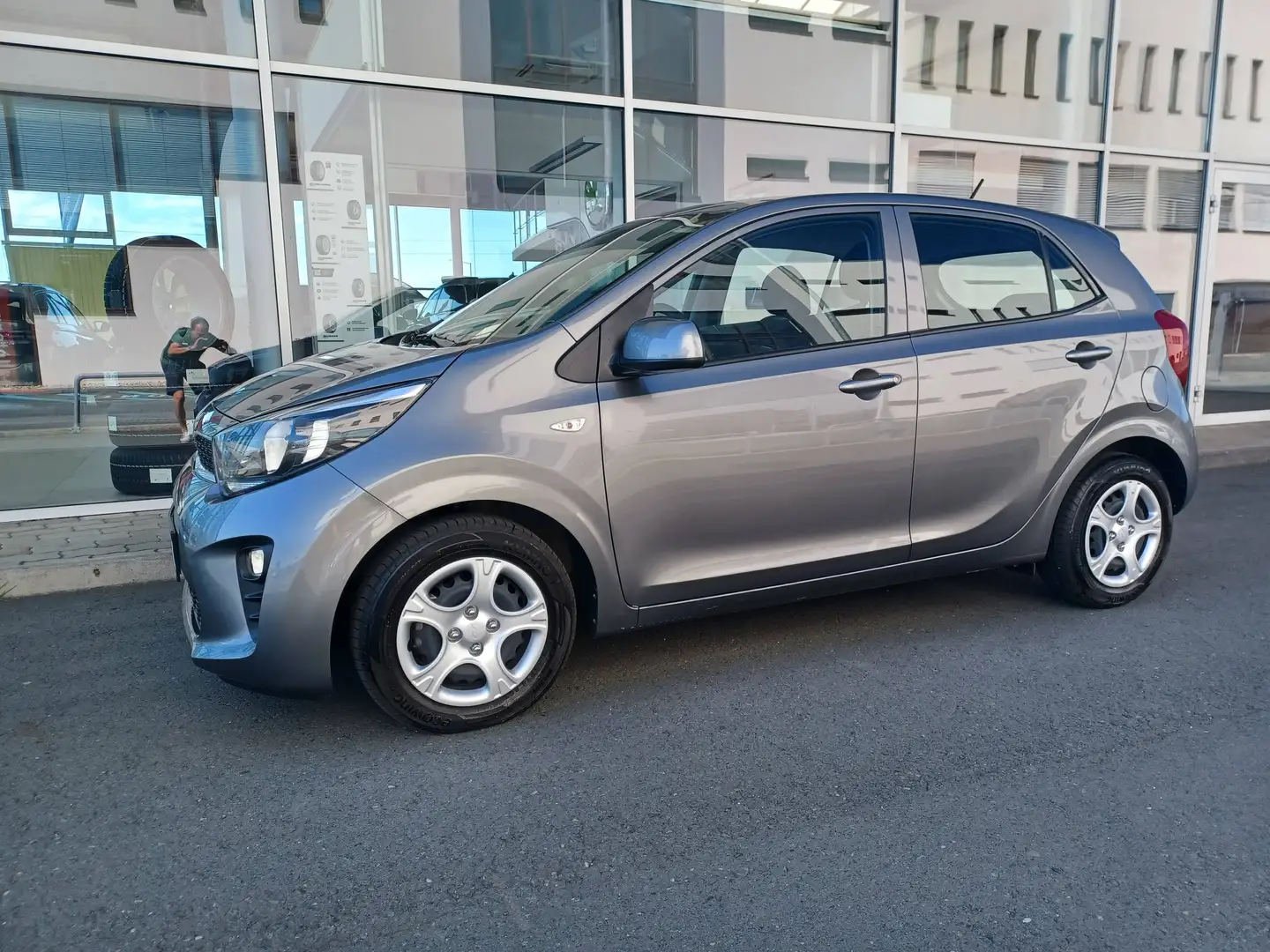 Kia Picanto Picanto 1,0 DPI ISG Titan Grau - 1