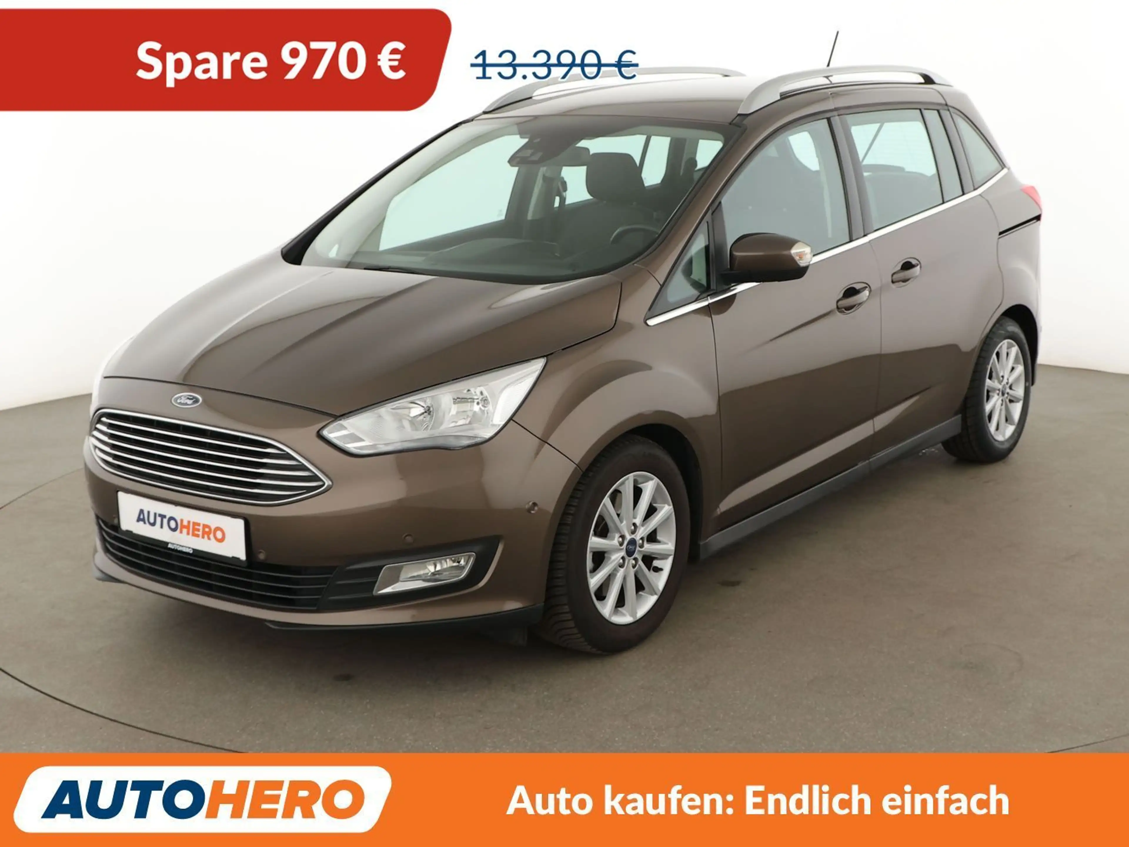 Ford Grand C-Max 1.0 EcoBoost Titanium*NAVI*CAM*PDC*SHZ*KLIMA*