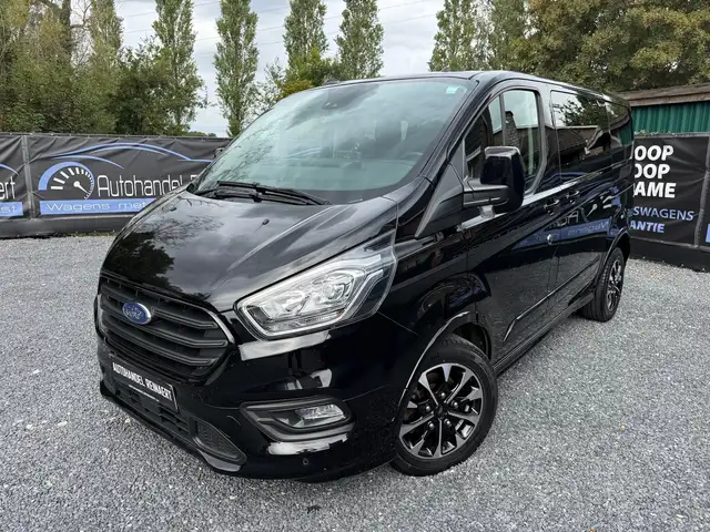 Ford Transit Custom Dubbel Cabine, Automaat, 5PL, Sport Uitvoering, CarPlay + Keuring