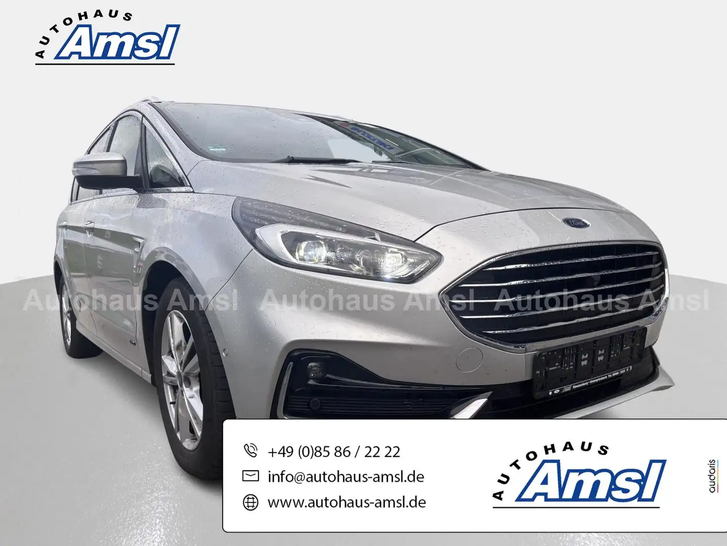 Ford S-Max 2.0 EcoBlue AT Titanium AWD Silber - 1