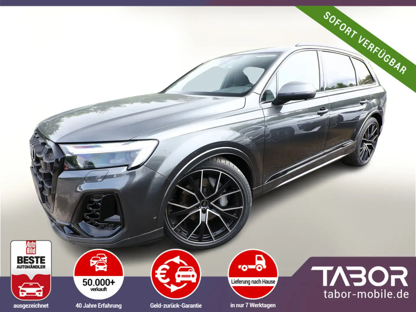 Audi Q7 55 TFSI S line Facelift Matrix Leder Pano 22Z Šedá - 1