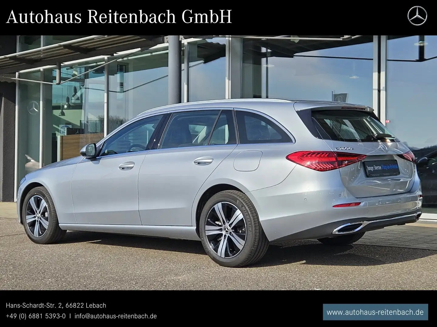 Mercedes-Benz C 300 C300T e AVANTGARDE+DISTR PANO+KAMERA+EASYPA+MEMO Silber - 2