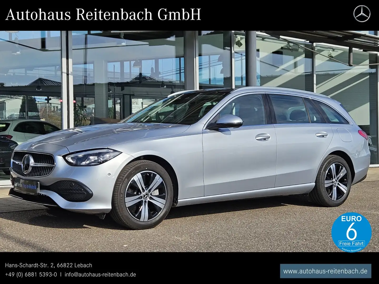 Mercedes-Benz C 300 C300T e AVANTGARDE+DISTR PANO+KAMERA+EASYPA+MEMO Silber - 1