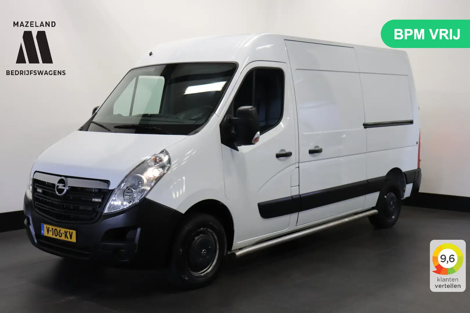 Opel Movano 2.3 CDTI 130PK L2H2 2x Schuifdeur - EURO 6 - Airco Wit - 1