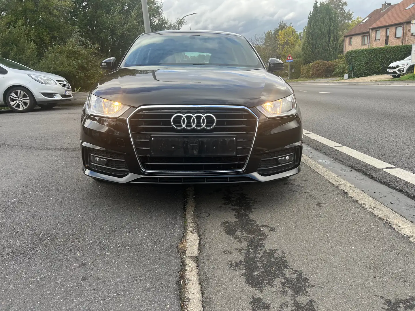 Audi A1 A1Sportback 1.0TFSI Sport S-Line GPS CRÉDIT100% Zwart - 2