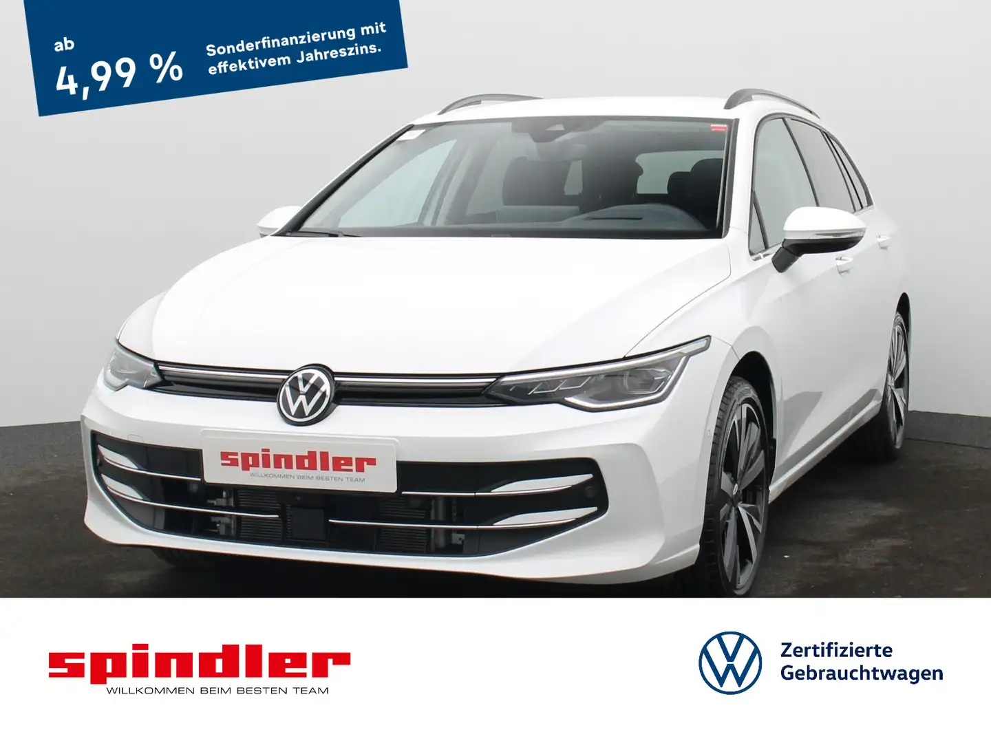 Volkswagen Golf Variant Style 1.5 eTSI DSG/360°Kamera,Matix Weiß - 1