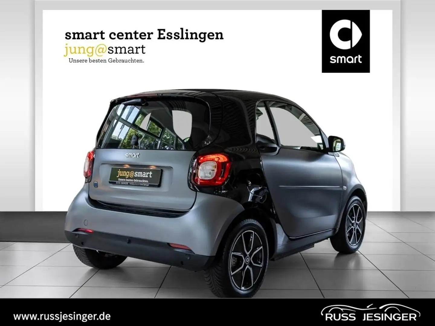 smart forTwo EQ  passion *Navi*PDC*KlimaA*SHZ*Allwetter Grau - 2