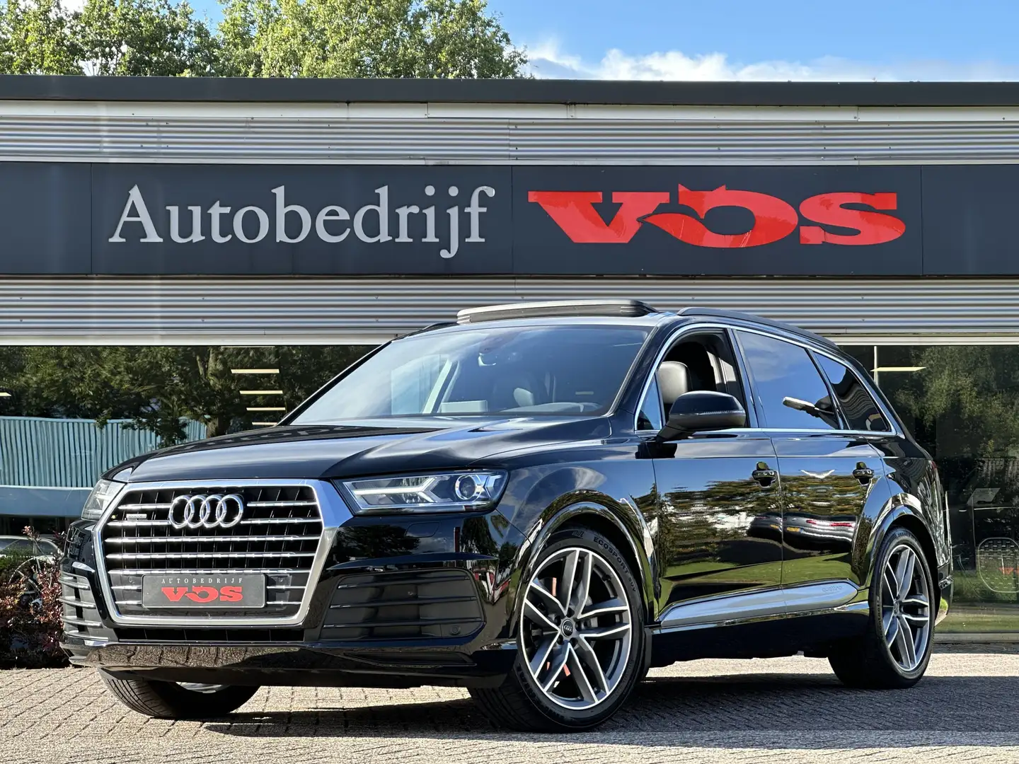 Audi Q7 3.0 TFSI quattro S-Line 7pers. | Panodak | Luchtve Zwart - 1