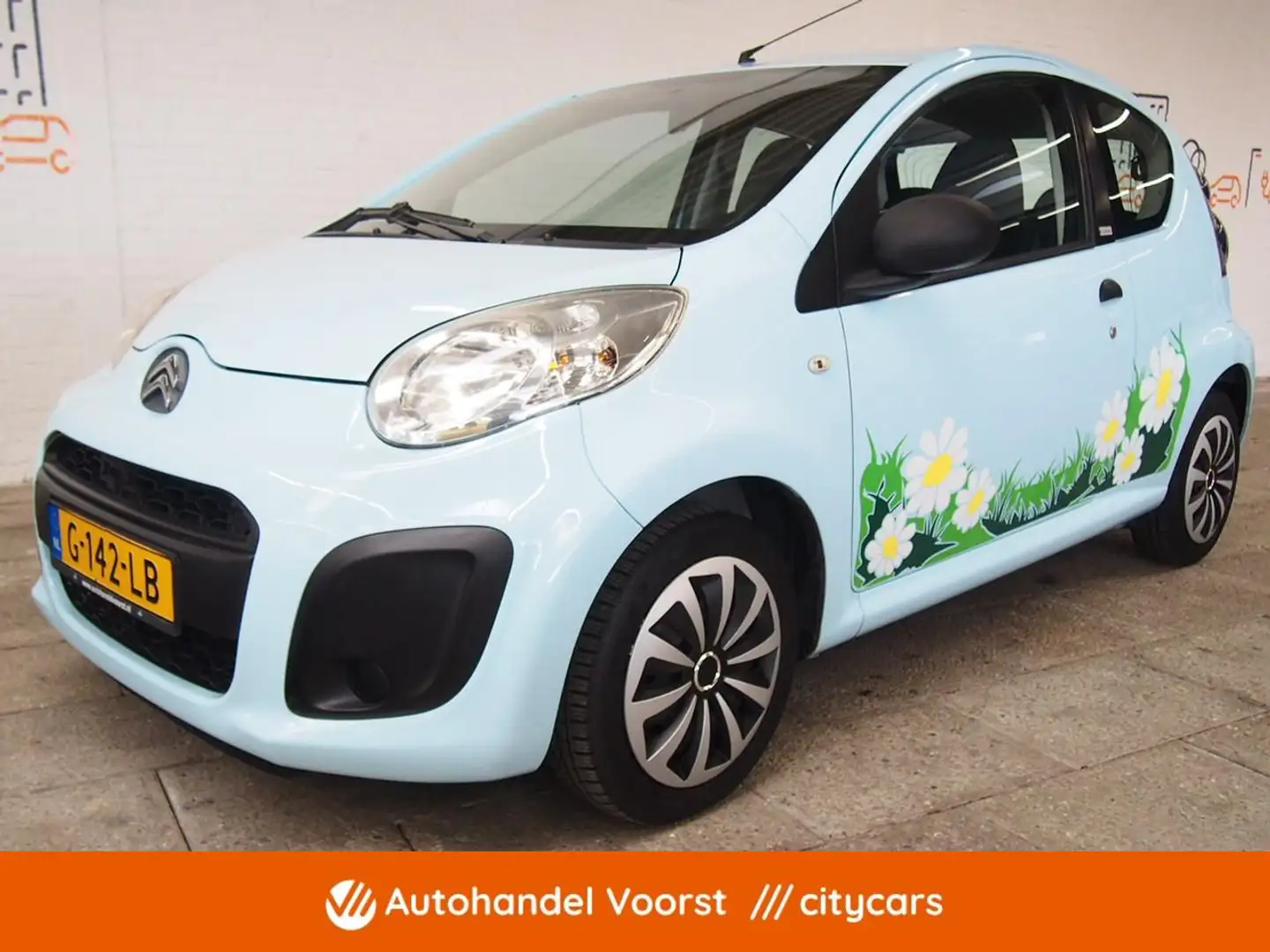 Citroen C1 1.0 Tendance Airco, Trekhaak (APK:Nieuw) Incl.Gara Blauw - 1