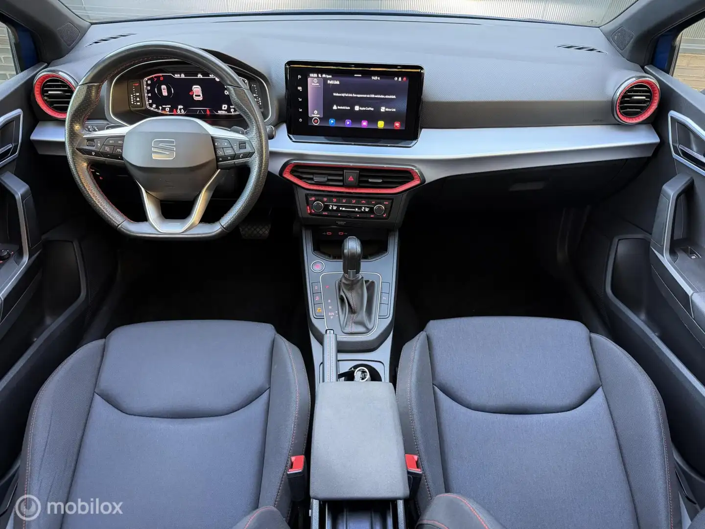 SEAT Ibiza 1.5 TSI FR 150PK DSG|pano|virtual|LED|18”|ACC|came Blauw - 2
