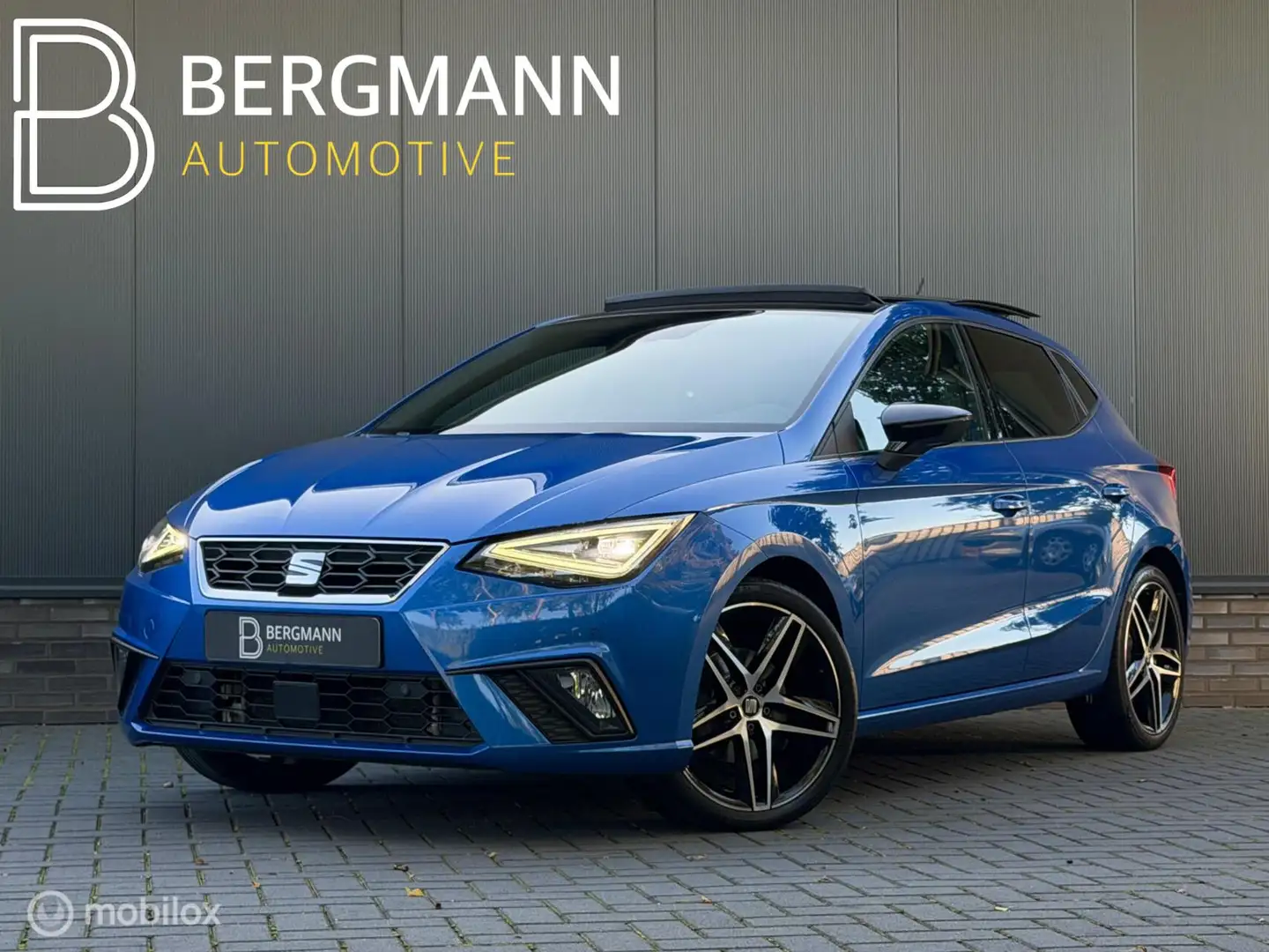 SEAT Ibiza 1.5 TSI FR 150PK DSG|pano|virtual|LED|18”|ACC|came Blauw - 1