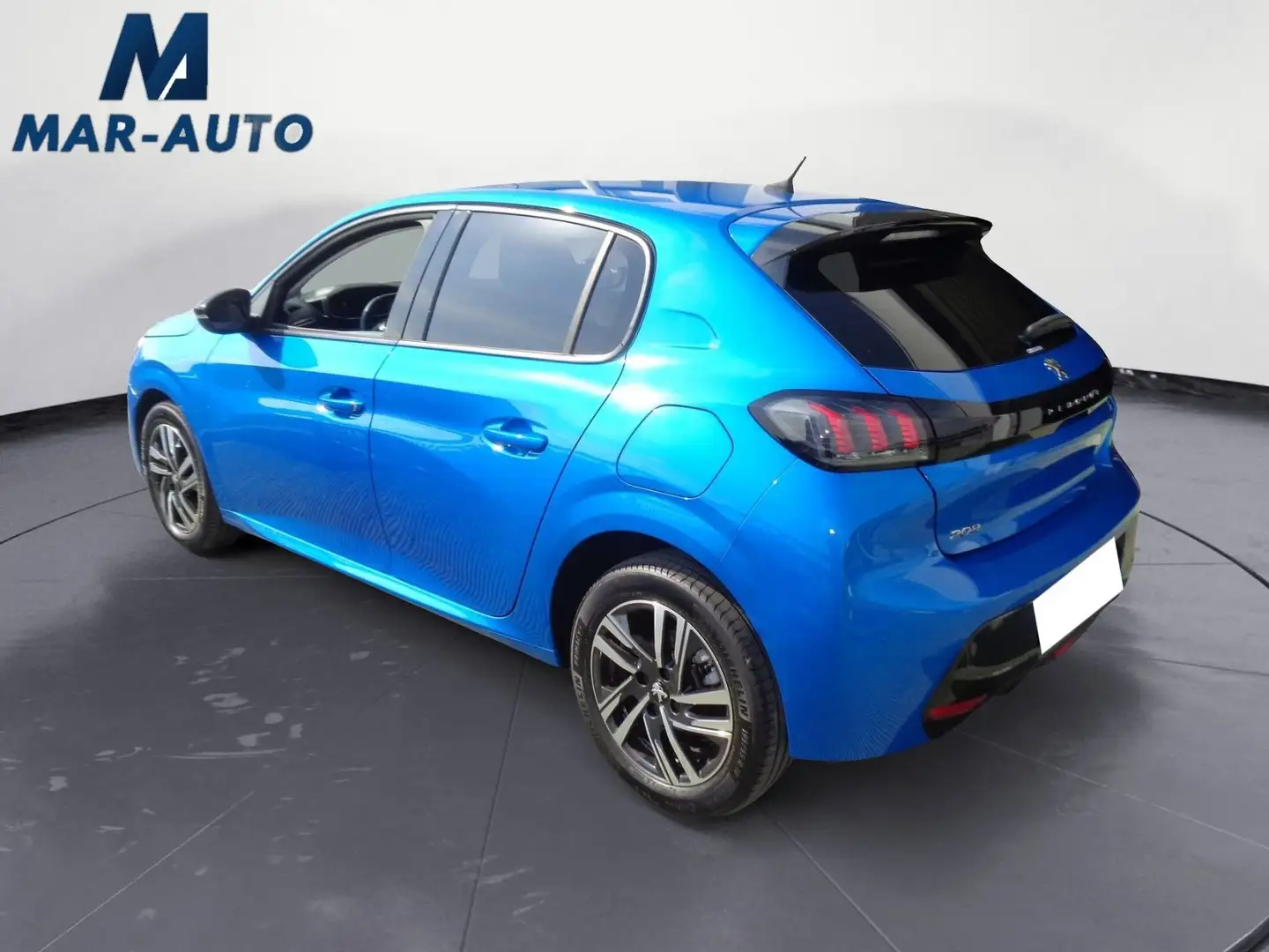 Peugeot 208 208 PureTech 100 Stop&Start 5 porte Allure Blauw - 2
